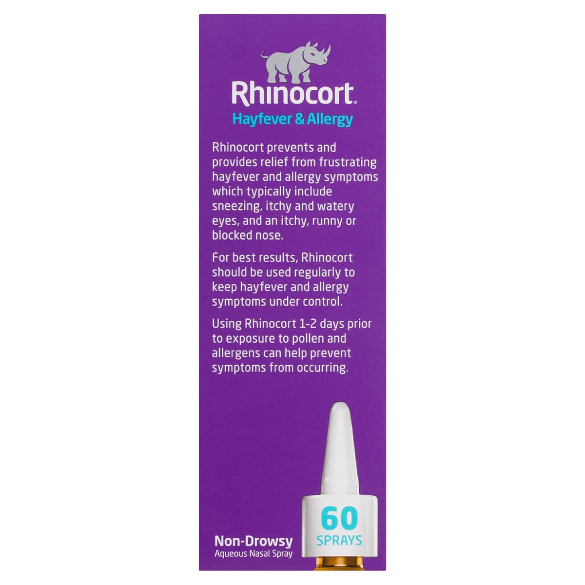Thumbnail Rhinocort Hayfever & Allergy Original Nasal Spray 60 Sprays