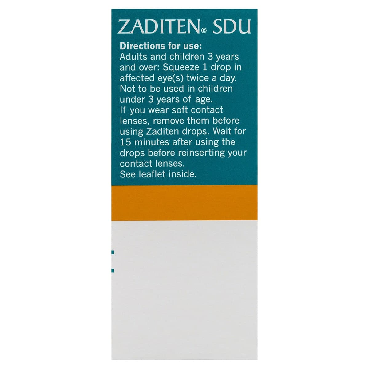 Thumbnail Zaditen Allergy Eye Drops 20 x 0.4ml Vials