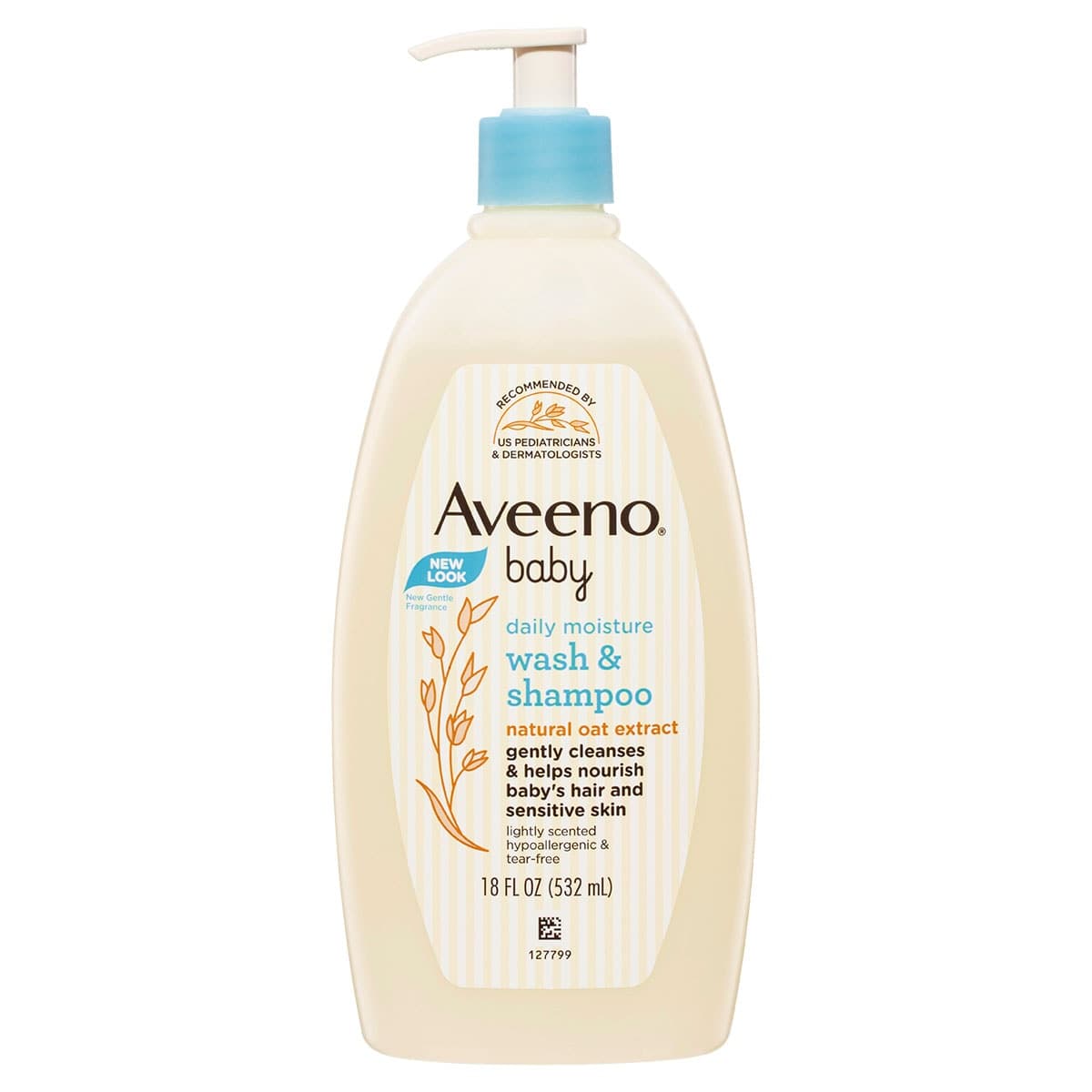 Thumbnail Aveeno Baby Daily Moisture Wash & Shampoo 532ml