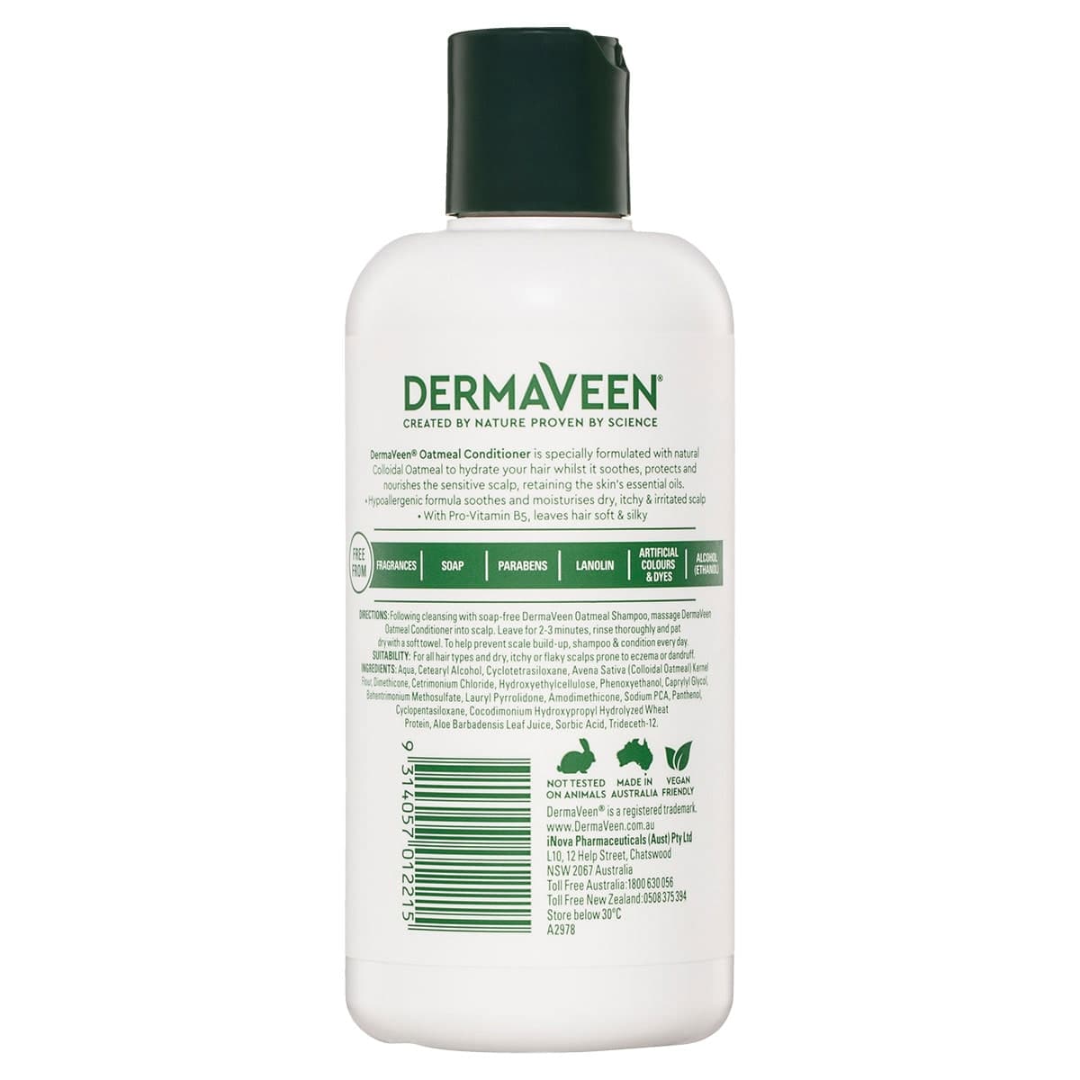 Thumbnail DermaVeen Oatmeal Conditioner 250ml