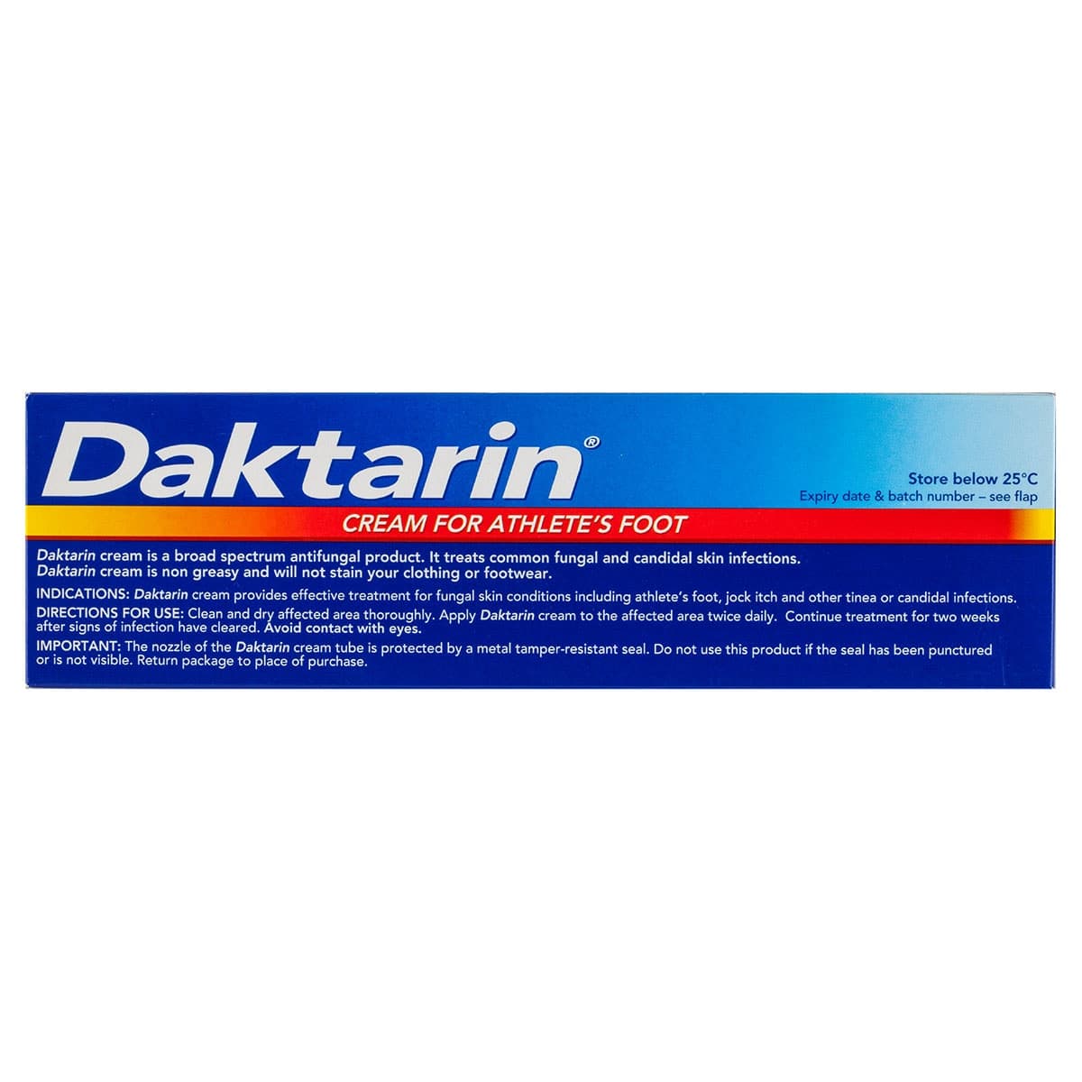 Thumbnail Daktarin Cream for Athletes Foot 70g