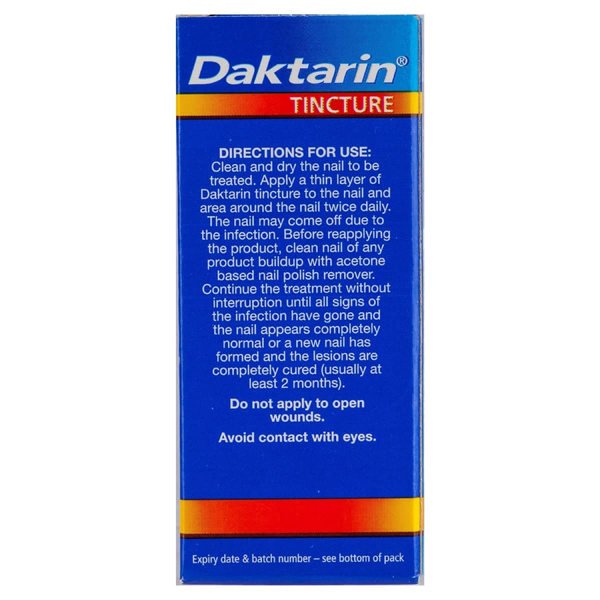 Thumbnail Daktarin Tincture Liquid for Fungal Nail Infections 30ml