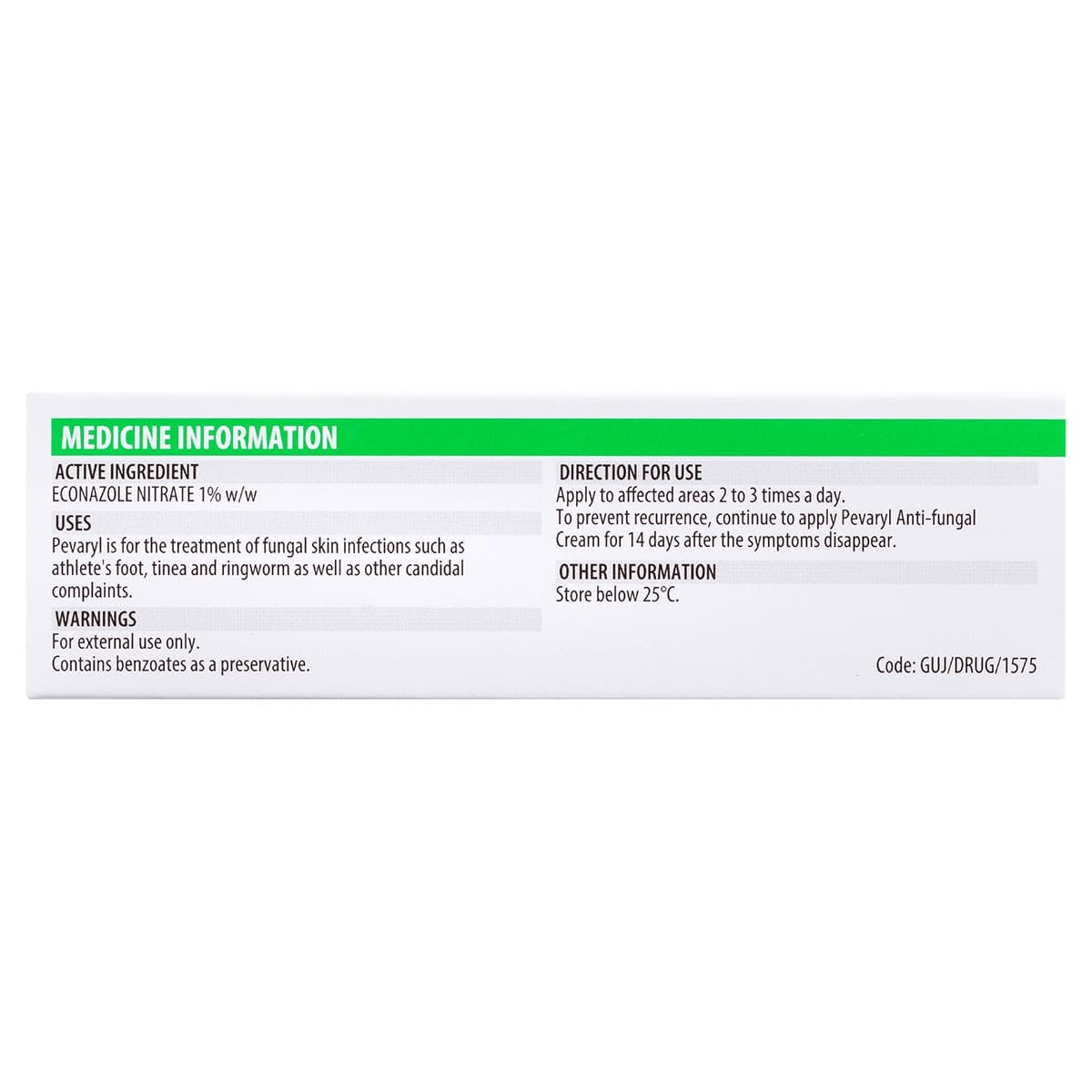Thumbnail Pevaryl Anti-Fungal Cream 20g