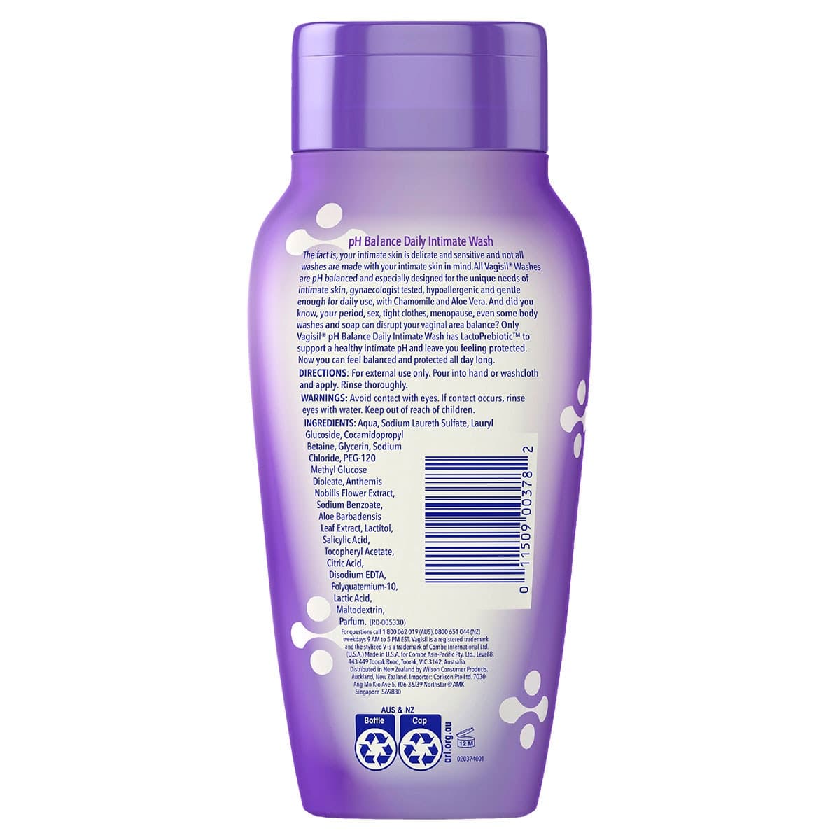 Thumbnail Vagisil pH Balanced Intimate Wash 240ml