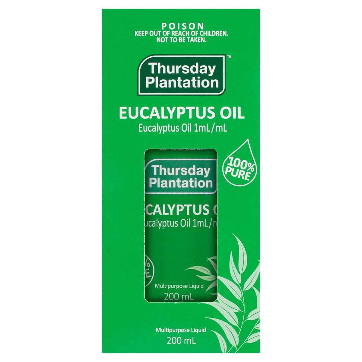 Thumbnail Thursday Plantation 100% Pure Eucalyptus Oil 200ml