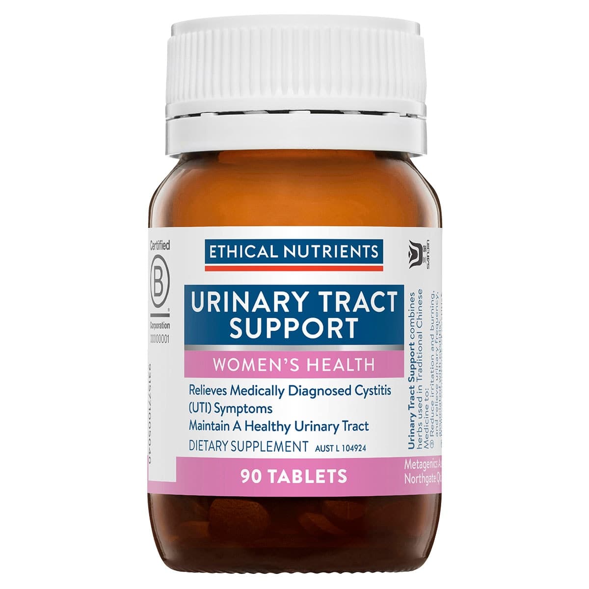 Thumbnail Ethical Nutrients Urinary Tract Support 90 Tablets