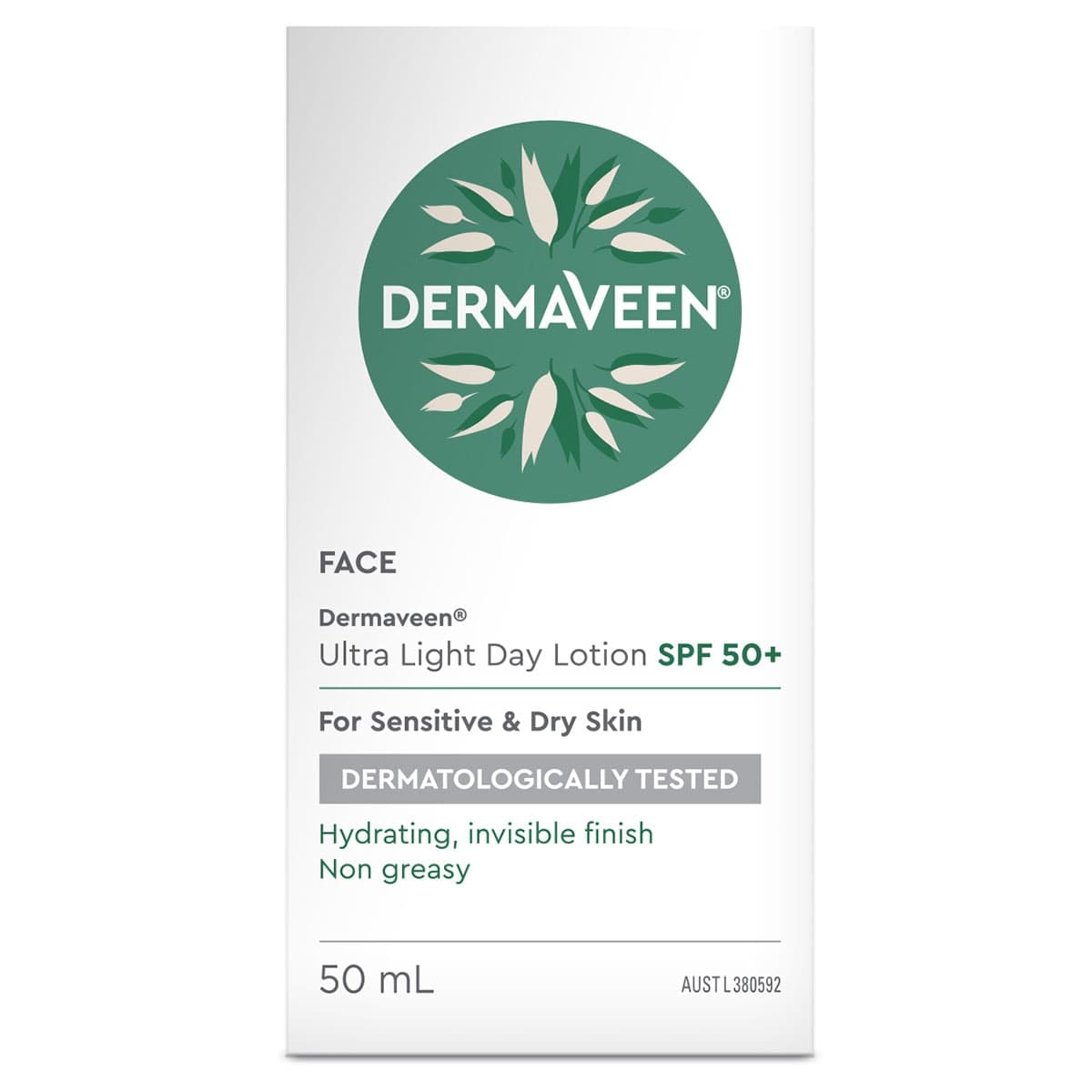 Thumbnail DermaVeen Ultra Light Day Lotion SPF50+ 50ml