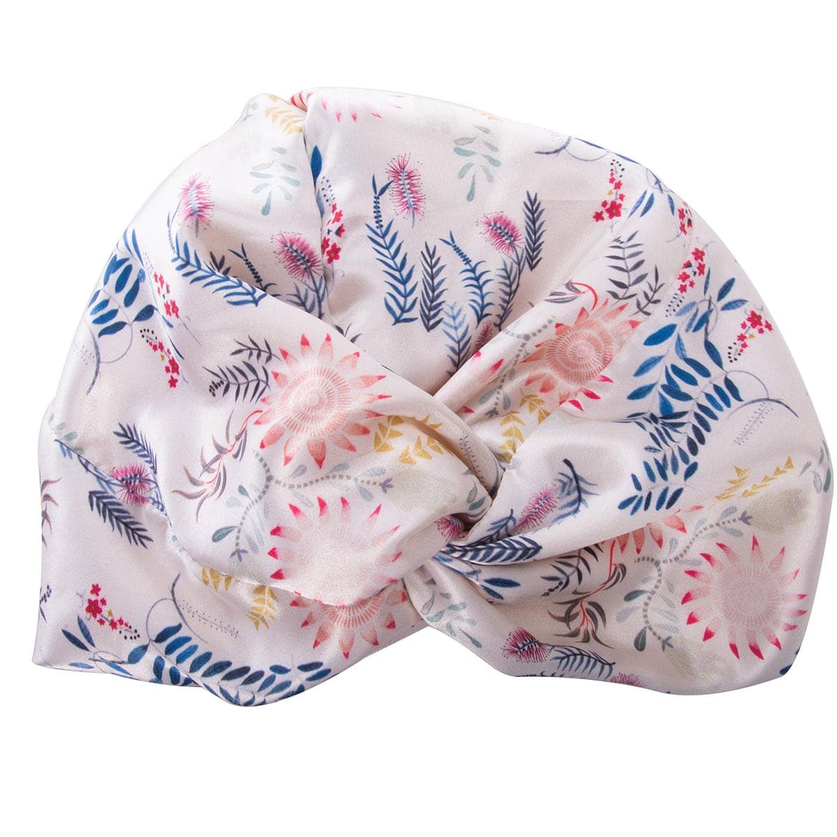 Thumbnail The Australian Collection Satin Sleep Turban Botanical Assorted Colours