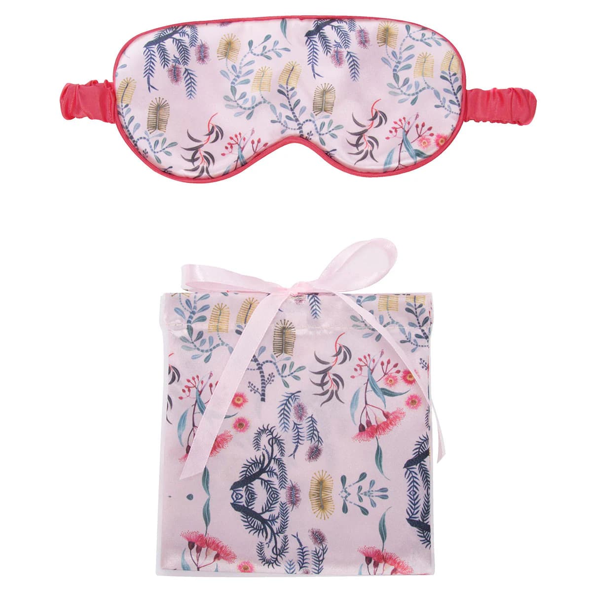 Thumbnail The Australian Collection Satin Sleep Mask Botanical Assorted Colours