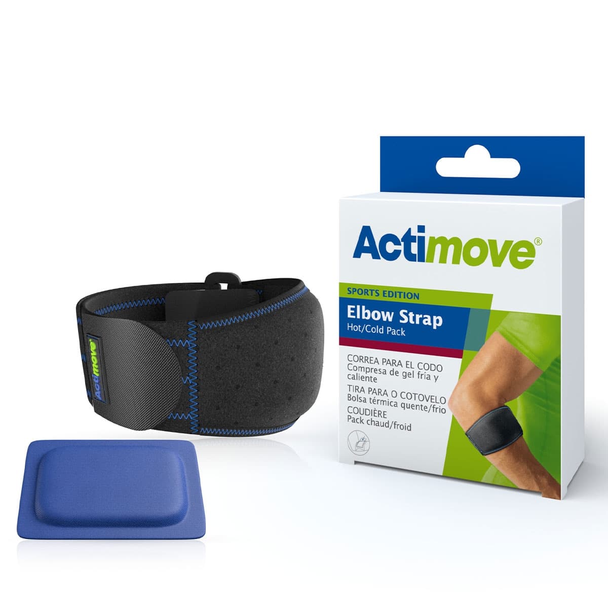 Thumbnail Actimove Sport Elbow Hot/Cold Strap Universal Black