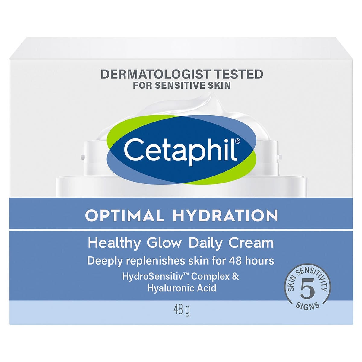 Thumbnail Cetaphil Optimal Hydration Healthy Glow Daily Cream 48g