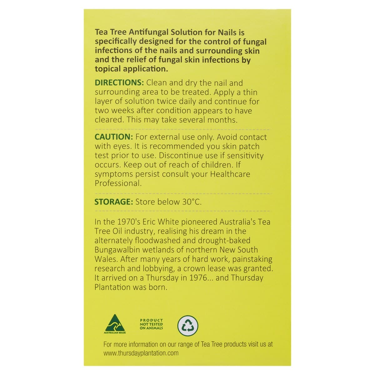 Thumbnail Thursday Plantation Tea Tree Anti-Fungal Nail Solution 10ml