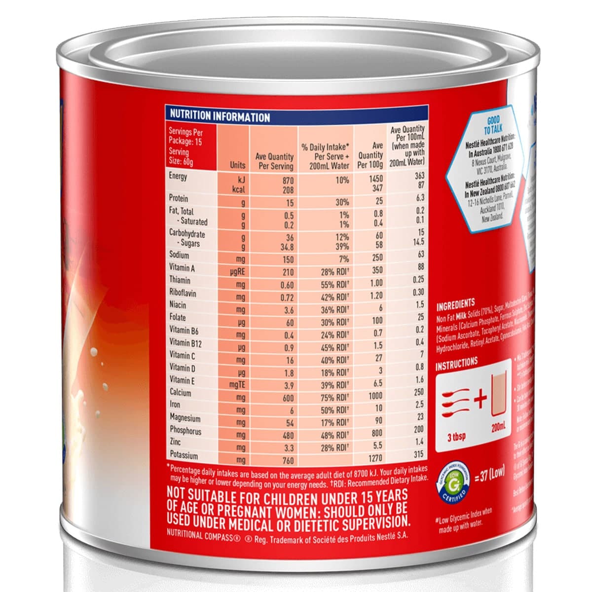 Thumbnail Sustagen Sport Powder Vanilla 900g
