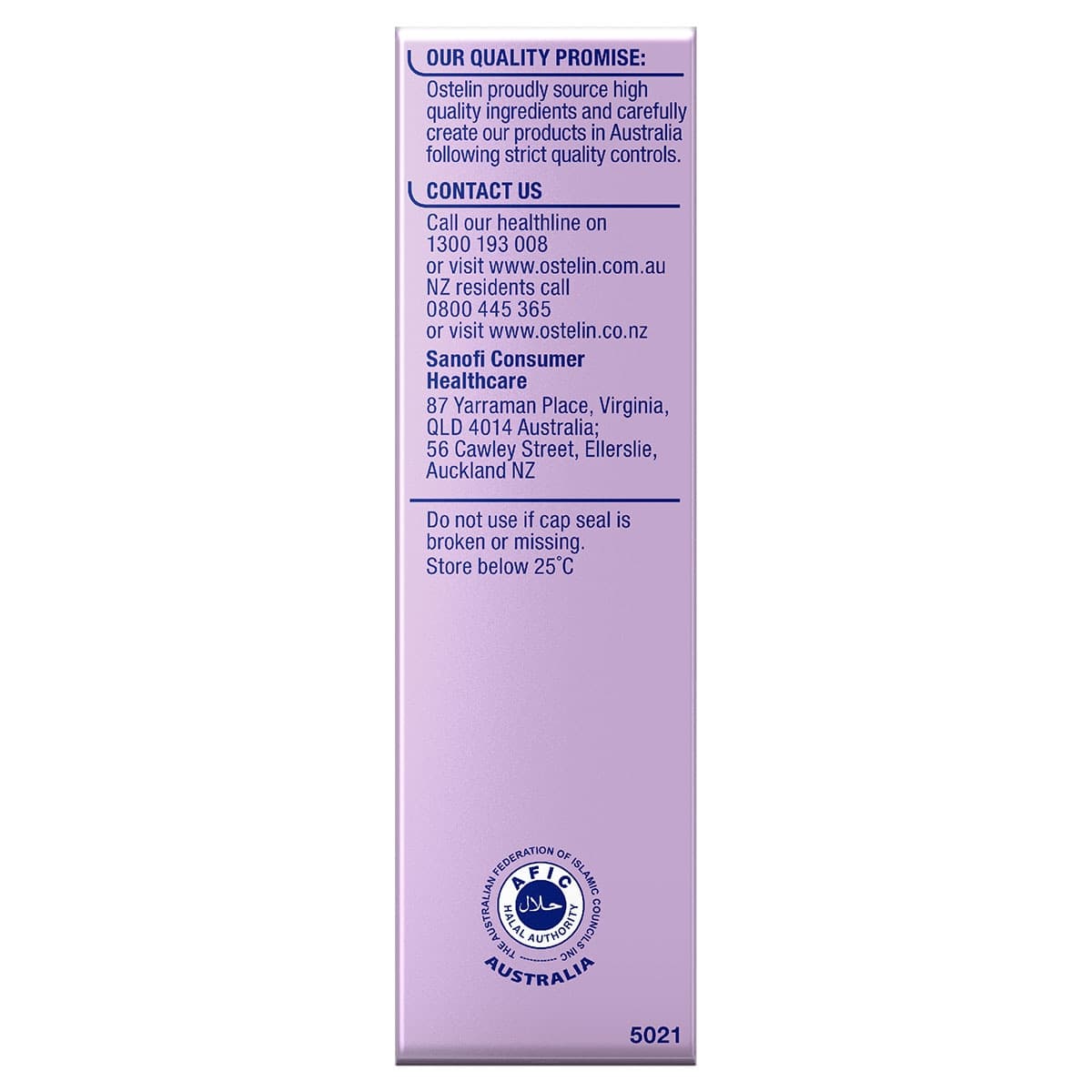 Thumbnail Ostelin Kids Vitamin D3 Liquid Strawberry Flavour 20ml
