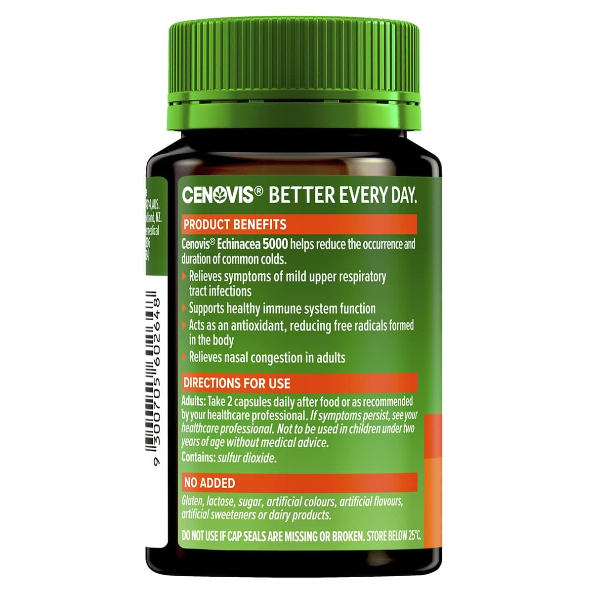 Thumbnail Cenovis Echinacea 5000mg 60 Capsules