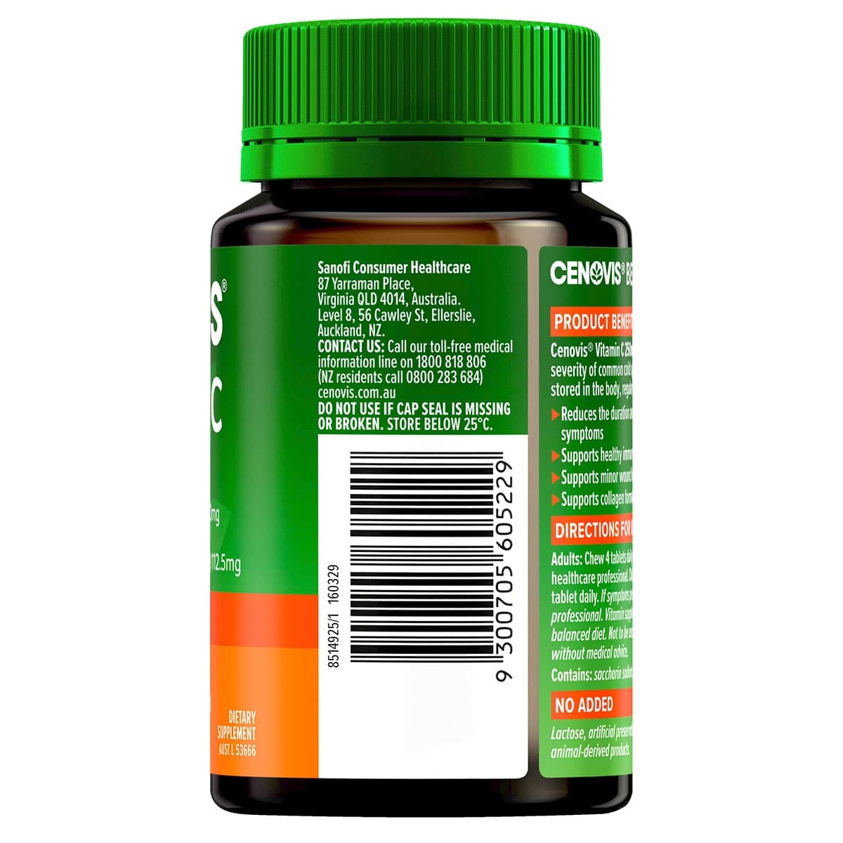 Thumbnail Cenovis Vitamin C 250mg 150 Tablets