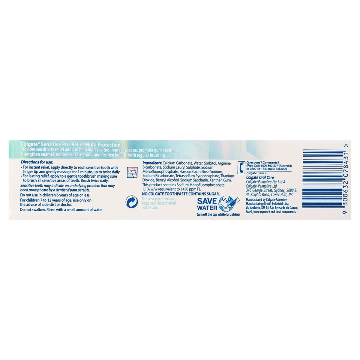Thumbnail Colgate Sensitive Pro-Relief Multi-Protection Toothpaste 110g