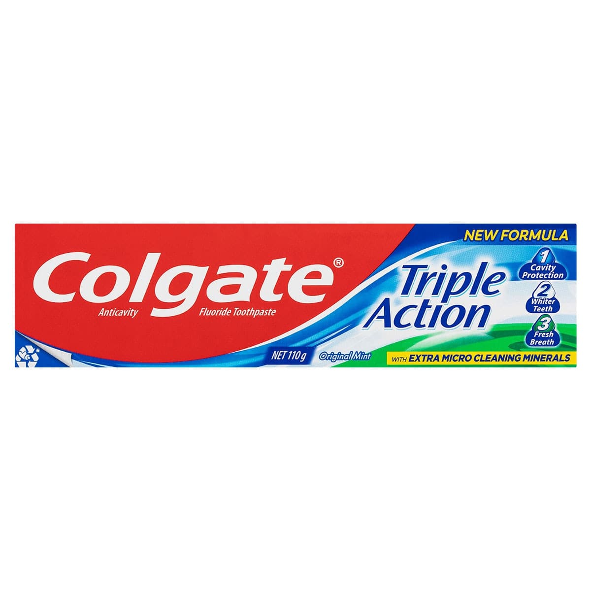 Thumbnail Colgate Triple Action Original Mint Toothpaste 110g