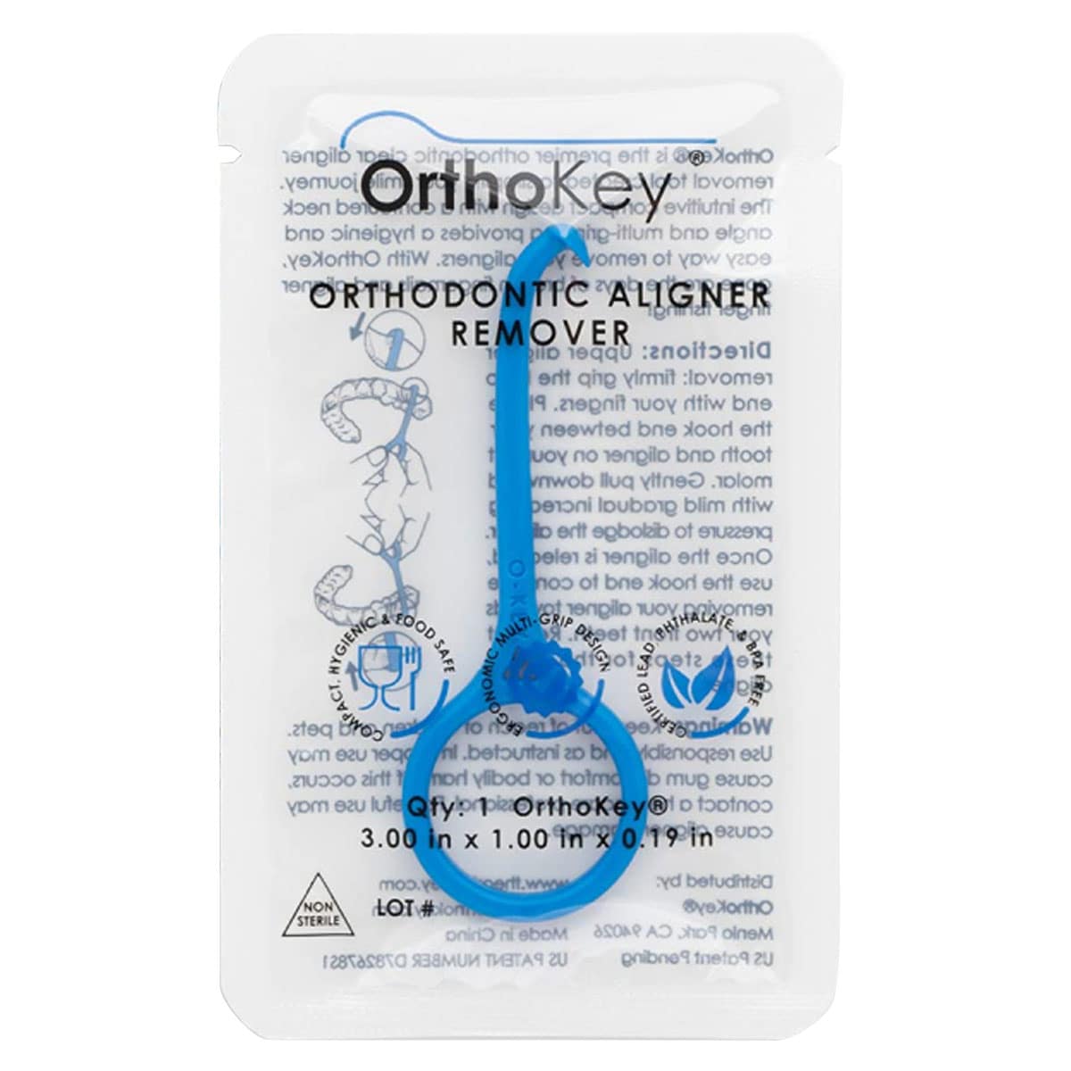 Thumbnail OrthoKey Orthodontic Aligner Removal Tool