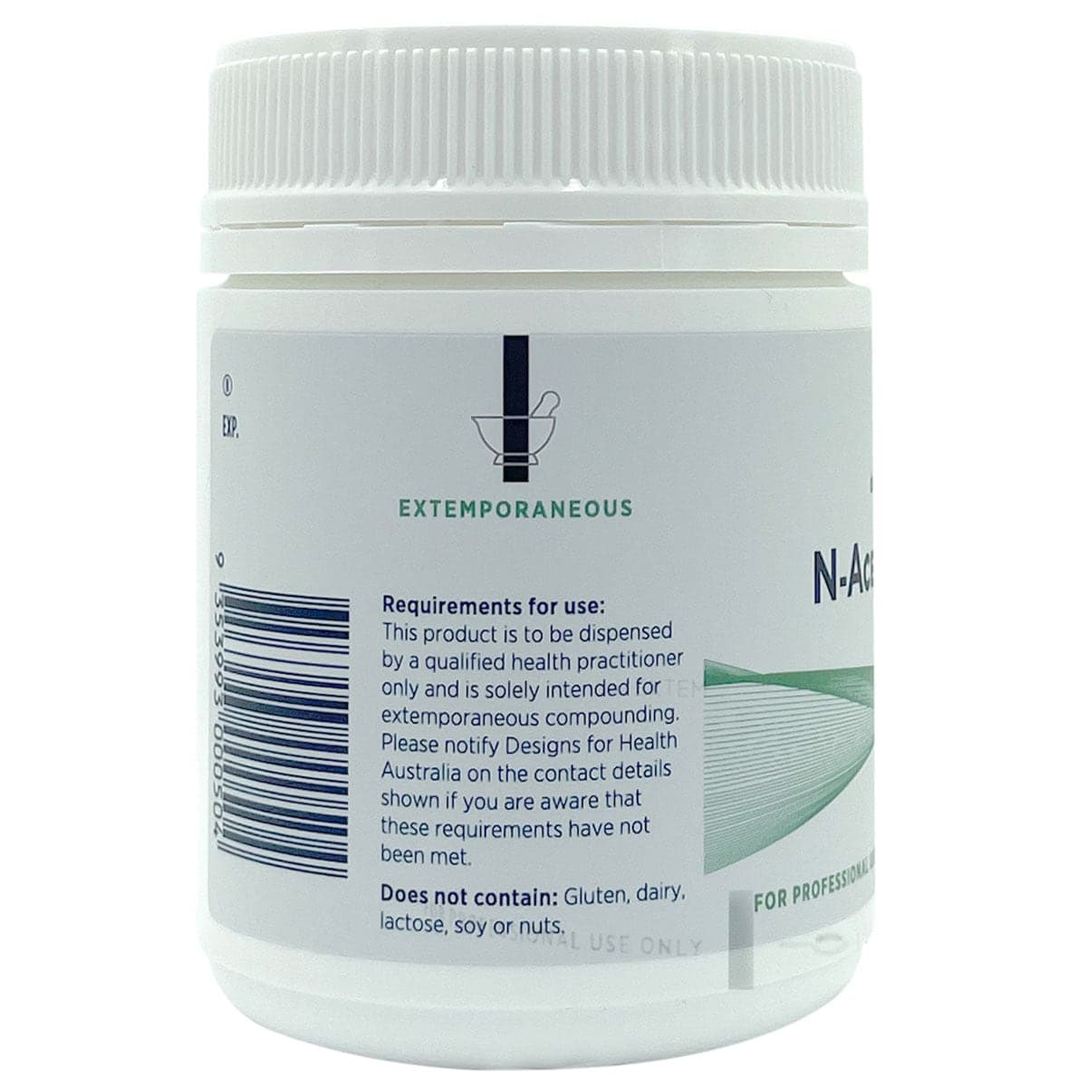 Thumbnail Designs for Health N-Acetyl-Cysteine Powder 100g