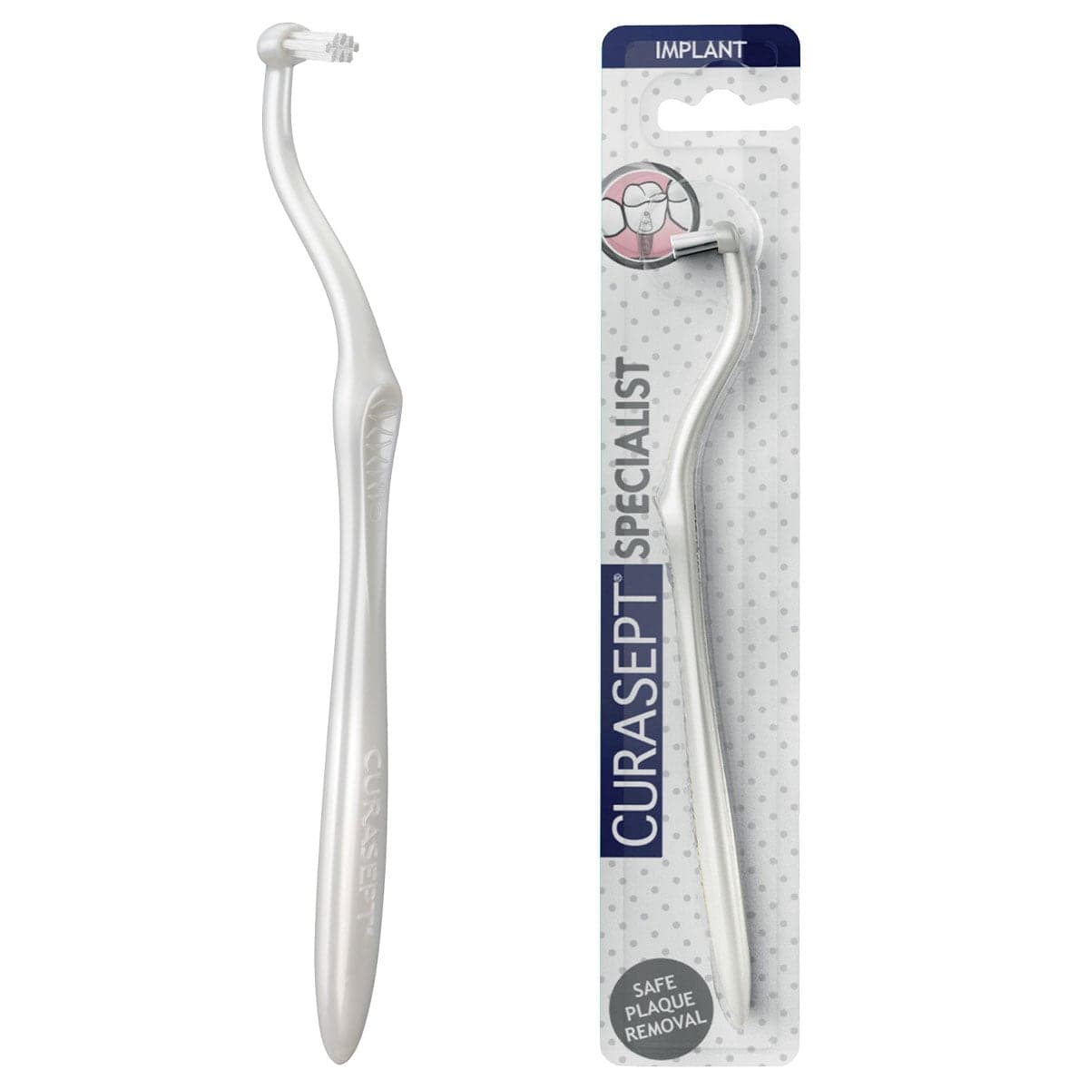 Thumbnail Curasept Specialist Implant Toothbrush 1 Pack Assorted Colours