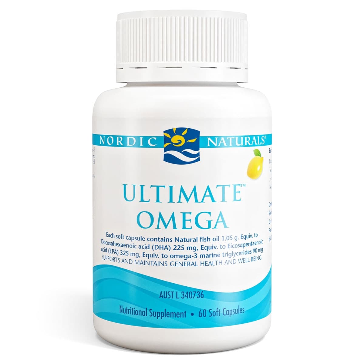 Thumbnail Nordic Naturals Ultimate Omega Lemon 60 Soft Gels