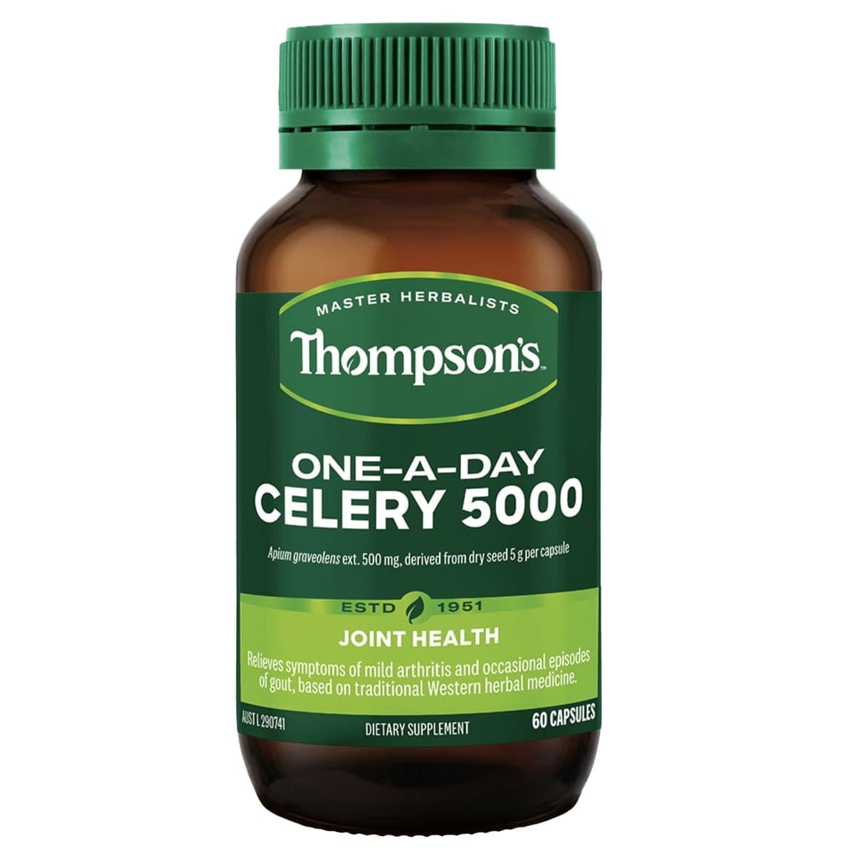 Thumbnail Thompsons One a Day Celery 5000mg 60 Capsules