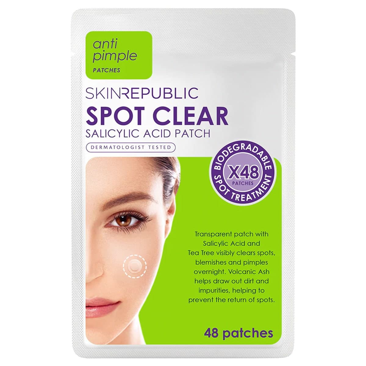 Thumbnail Skin Republic Spot Clear Salicylic Acid Patch (48 Patches)