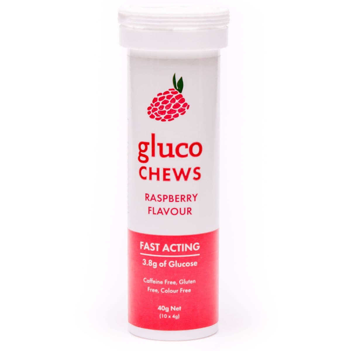 Thumbnail GlucoChew Hypo Tablets Raspberry 10 Pack