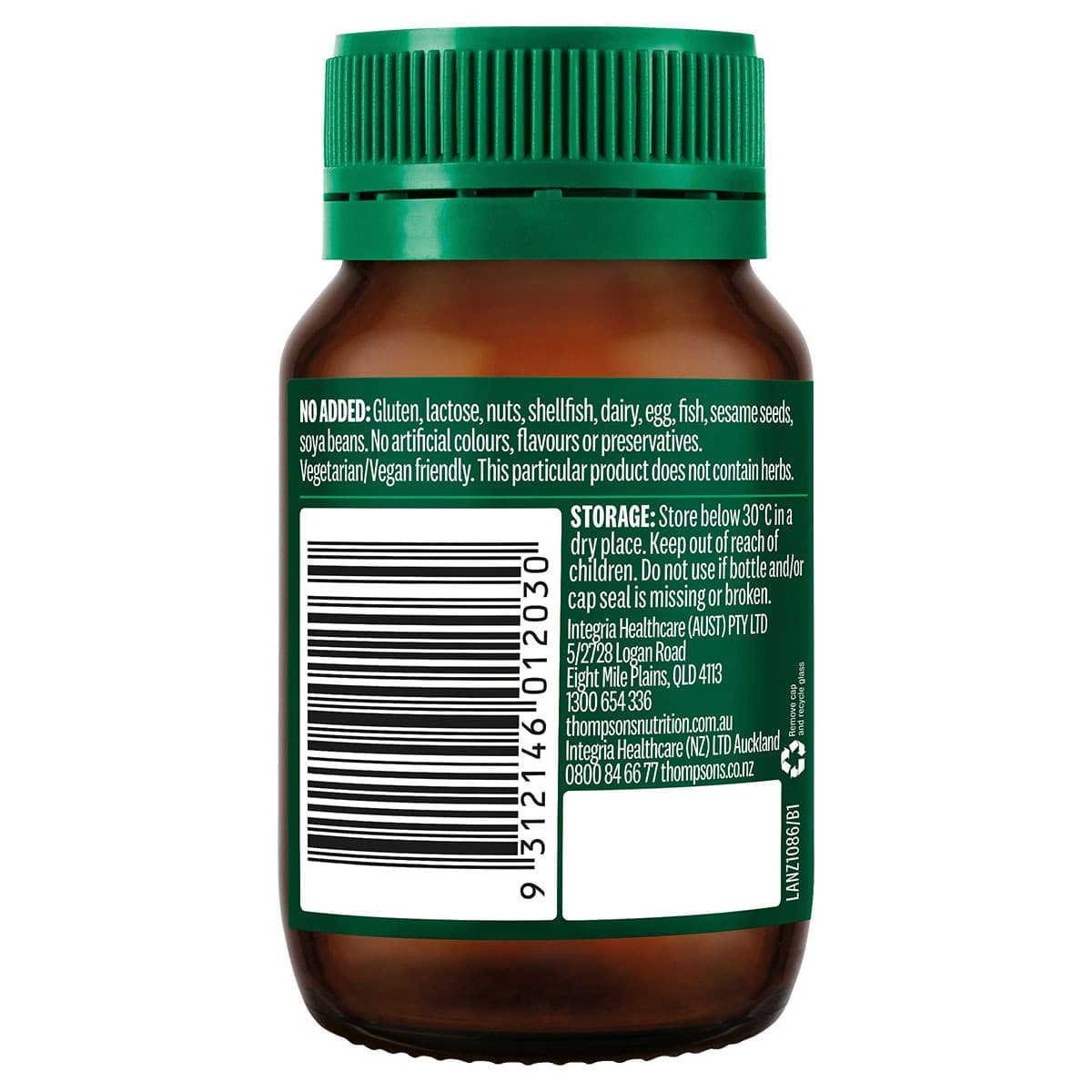 Thumbnail Thompsons Organic Selenium 150mcg 60 Tablets