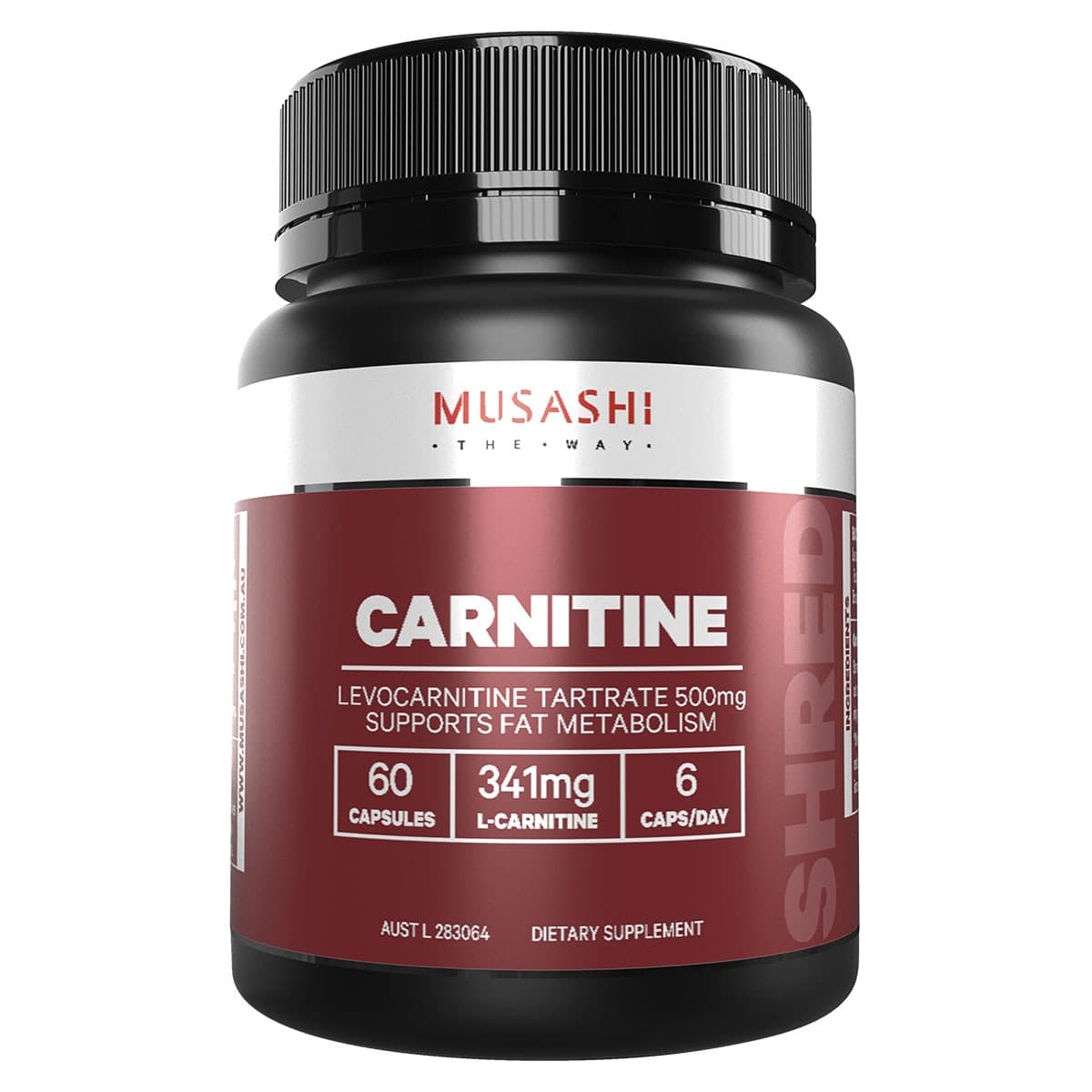 Thumbnail Musashi Carnitine 60 Capsules