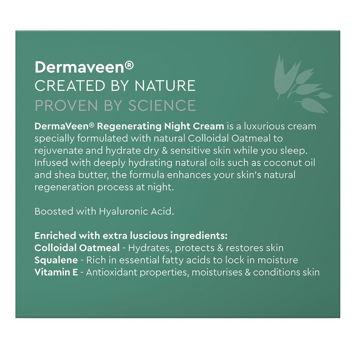 Thumbnail DermaVeen Face Regenerating Night Cream 50ml