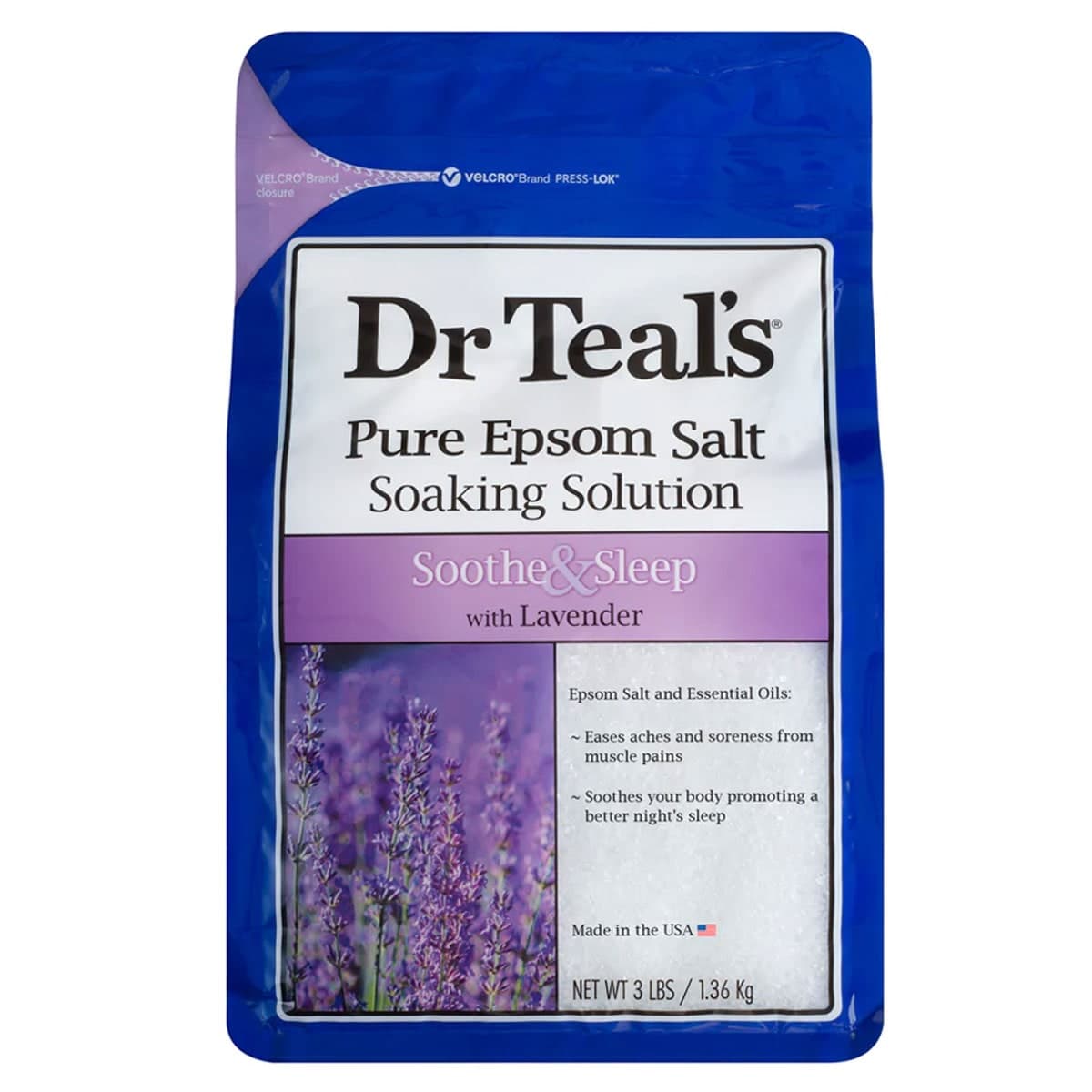 Thumbnail Dr Teals Epsom Salt Lavender 1.36kg
