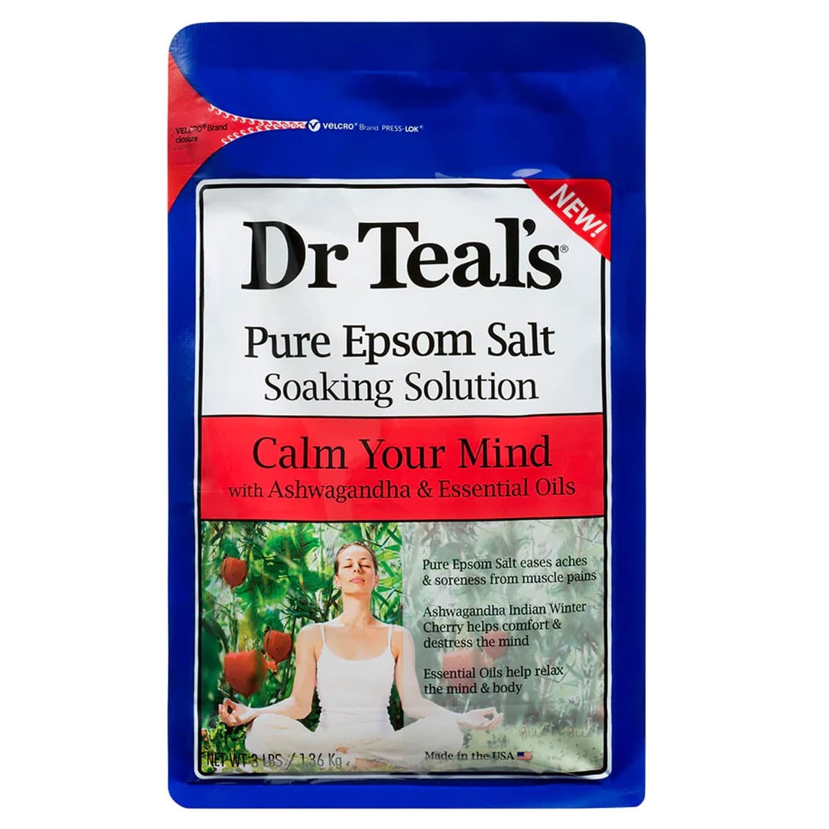 Thumbnail Dr Teals Epsom Salt Ashwagandha 1.36kg