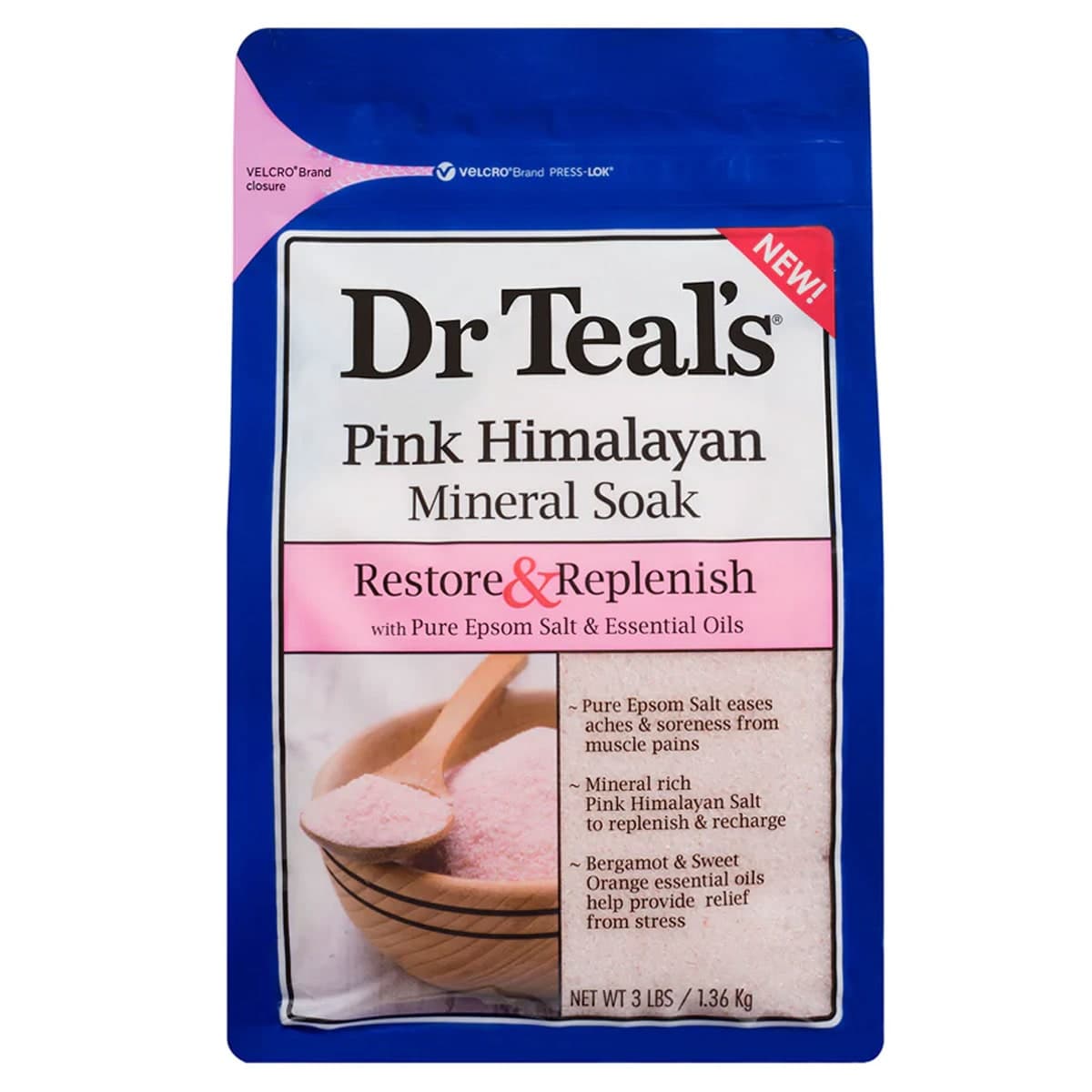 Thumbnail Dr Teals Pink Himalayan Mineral Soak 1.36kg
