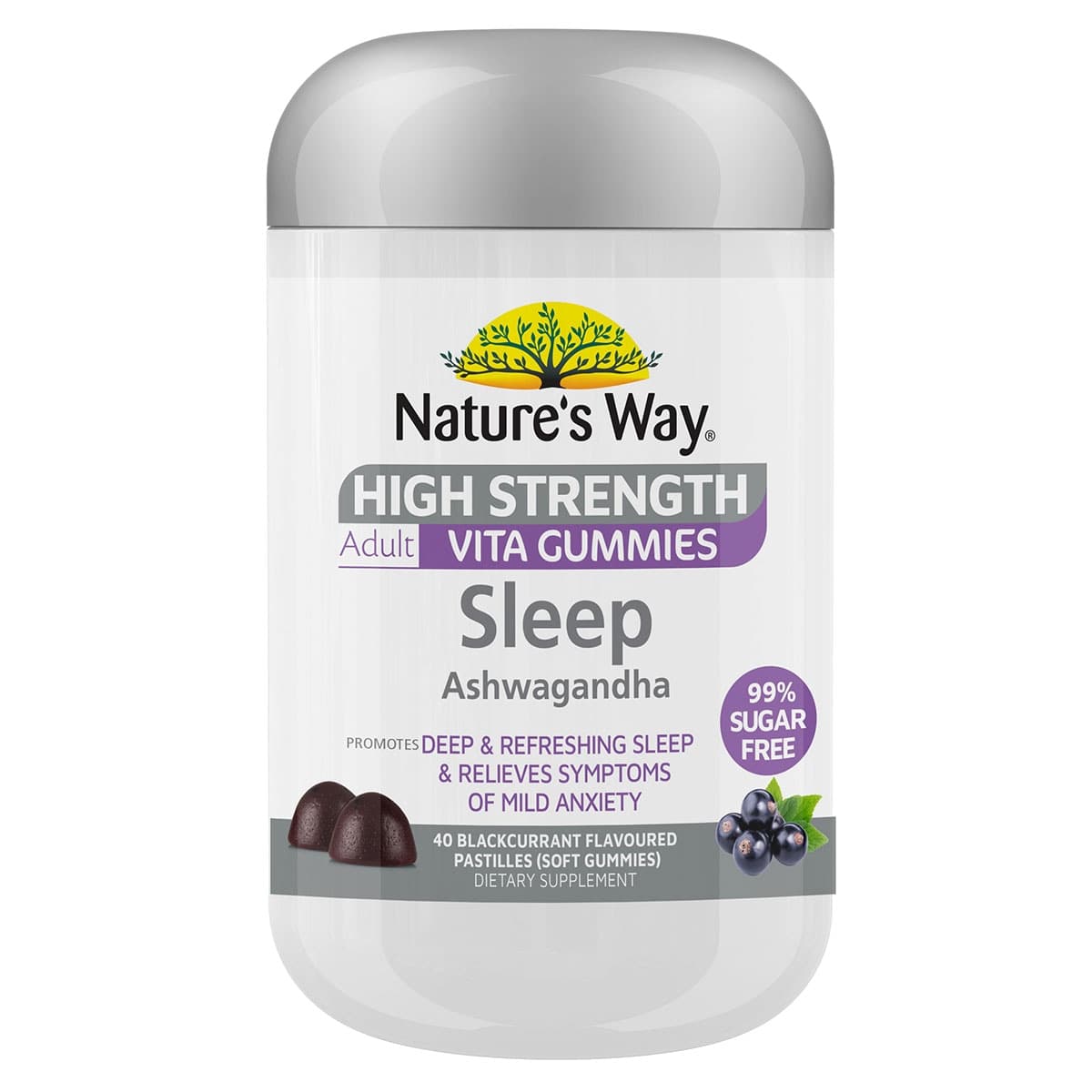 Thumbnail Nature's Way High Strength Adult Vita Gummies Sleep Ashwagandha 40 Pack