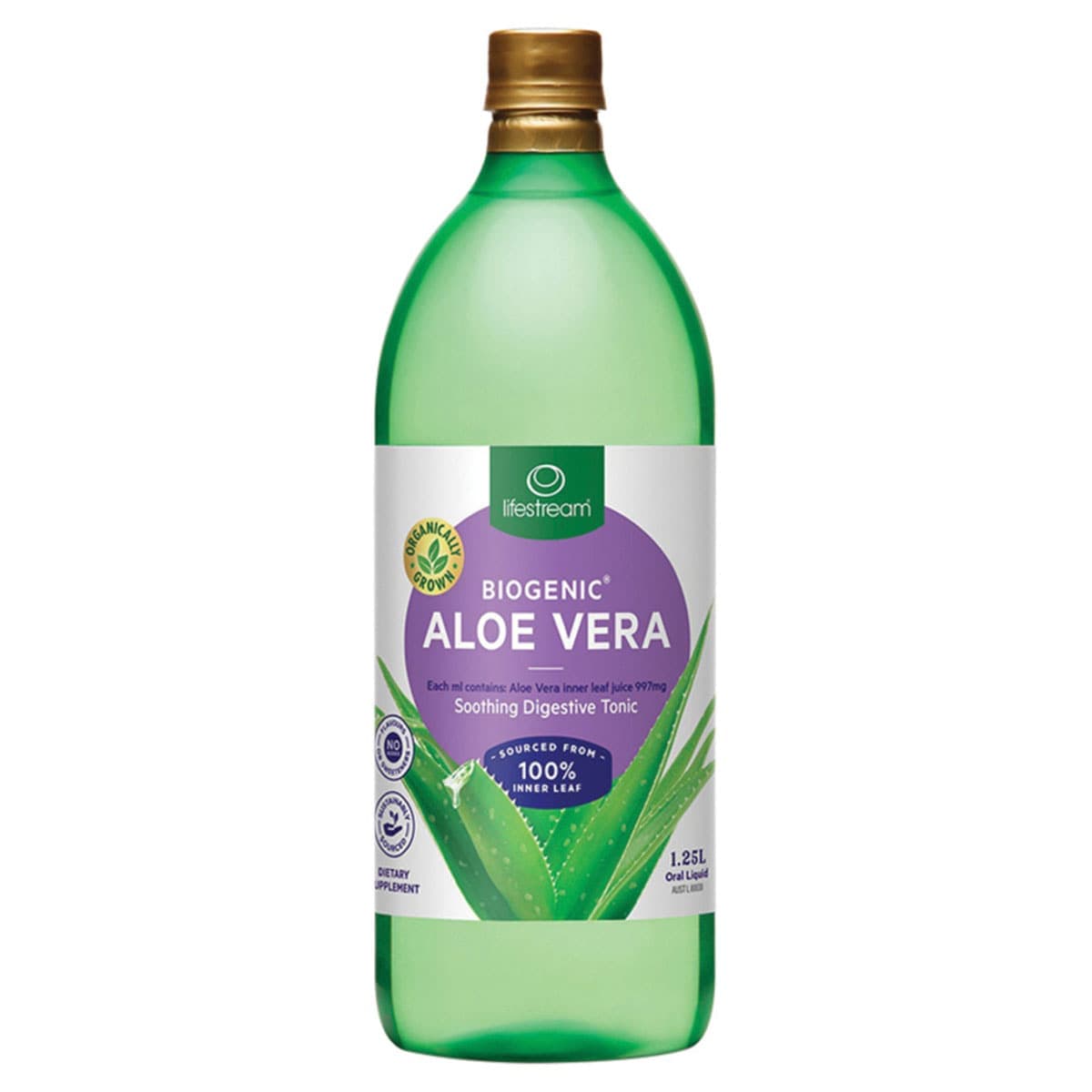 Thumbnail Lifestream Biogenic Aloe Vera Juice 1.25 Litre