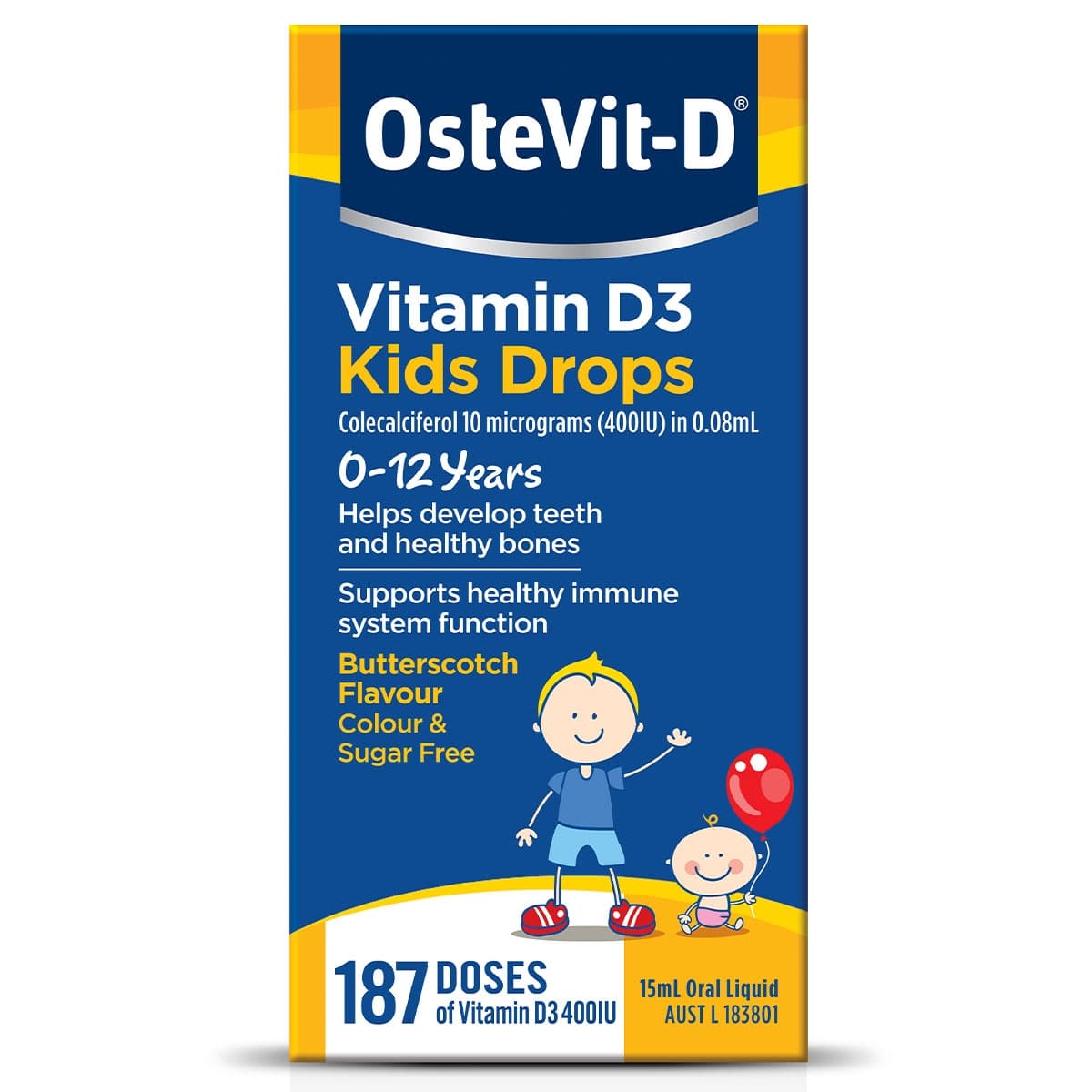 Thumbnail OsteVit-D Vitamin D3 Kids Drops 15ml