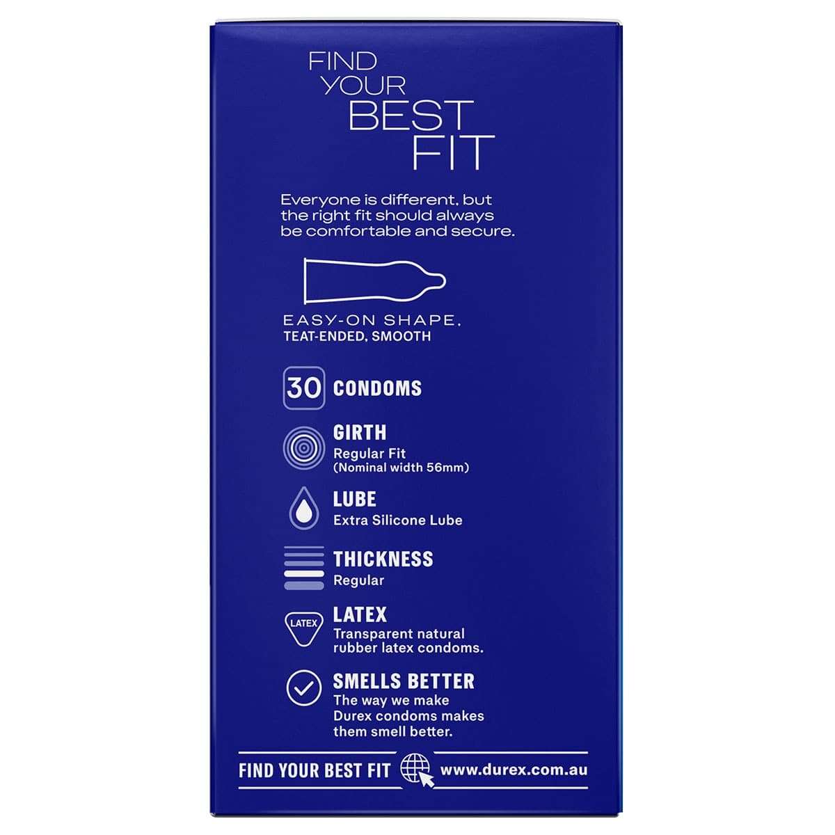 Thumbnail Durex Originals Regular Fit Condoms 30 Pack Value Pack