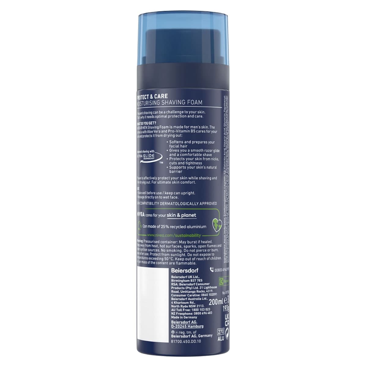 Thumbnail Nivea Men Protect & Care Shaving Foam 200ml