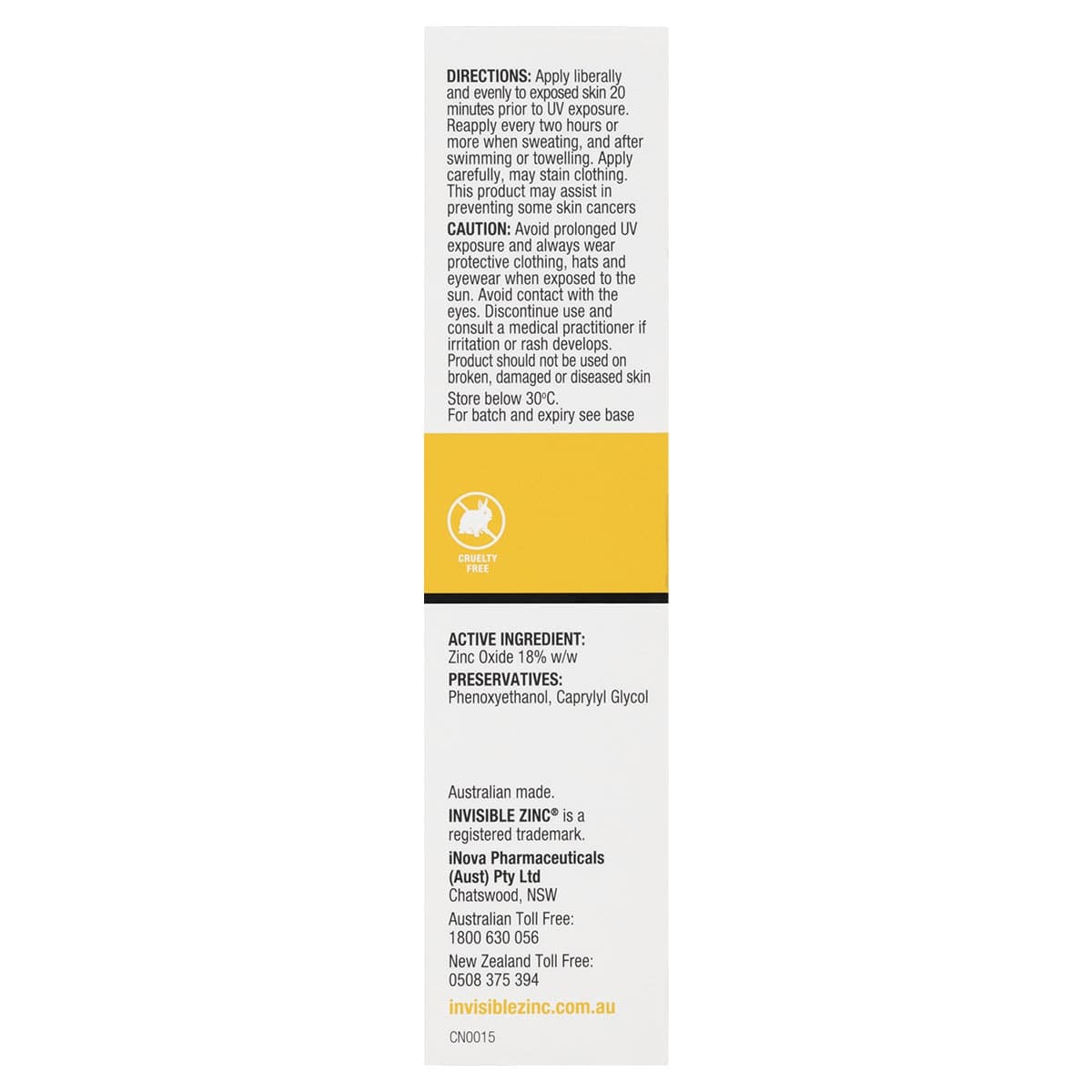 Thumbnail Invisible Zinc Tinted Day Wear Medium SPF30+ 50g