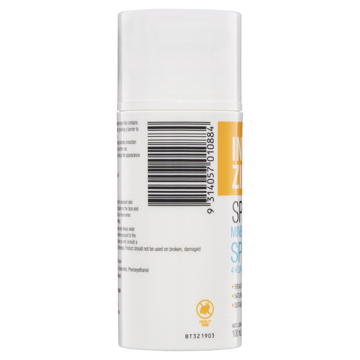 Thumbnail Invisible Zinc Sunscreen 4 Hour Water Resistant SPF50+ 100ml