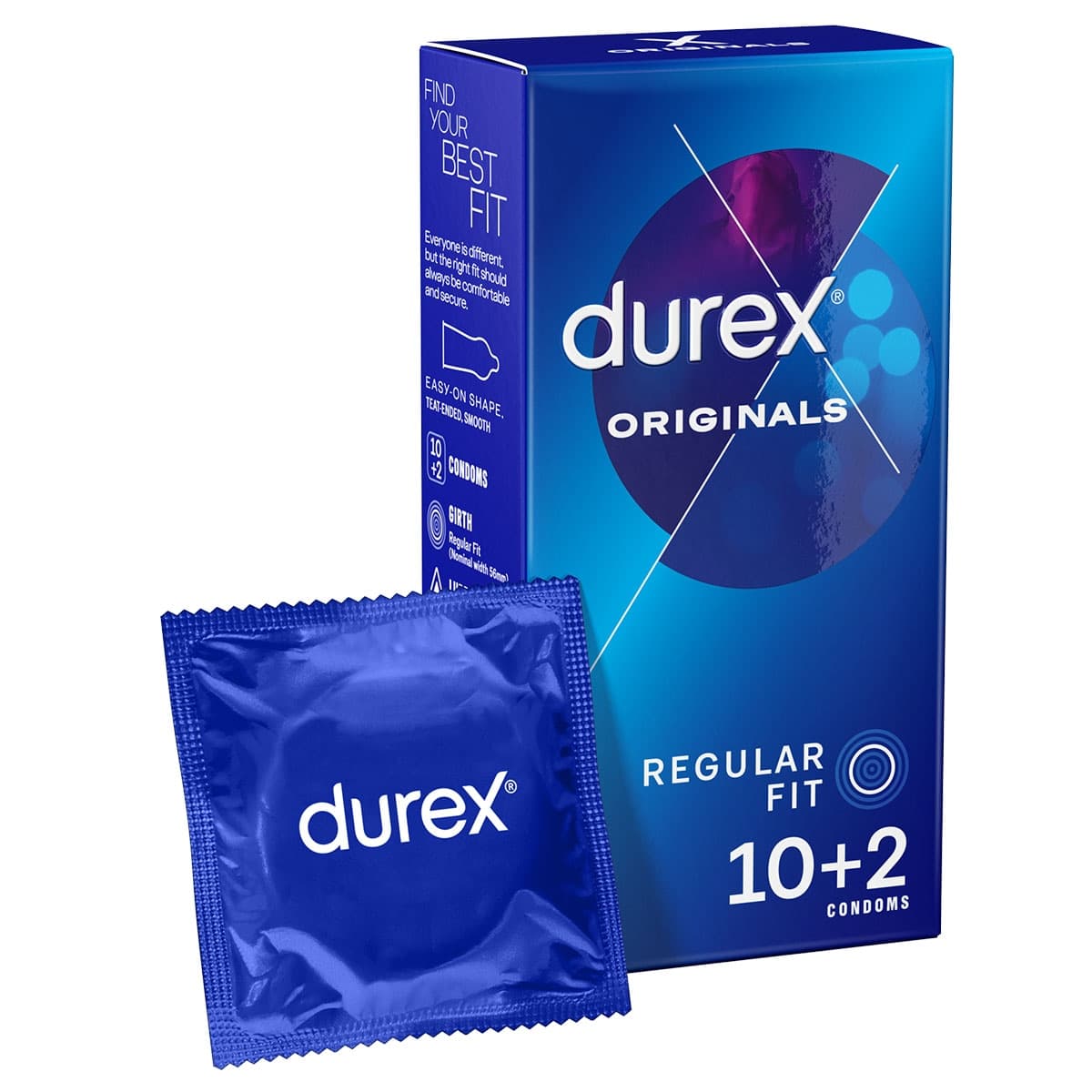 Thumbnail Durex Originals Regular Fit Condoms 10 + 2 Pack