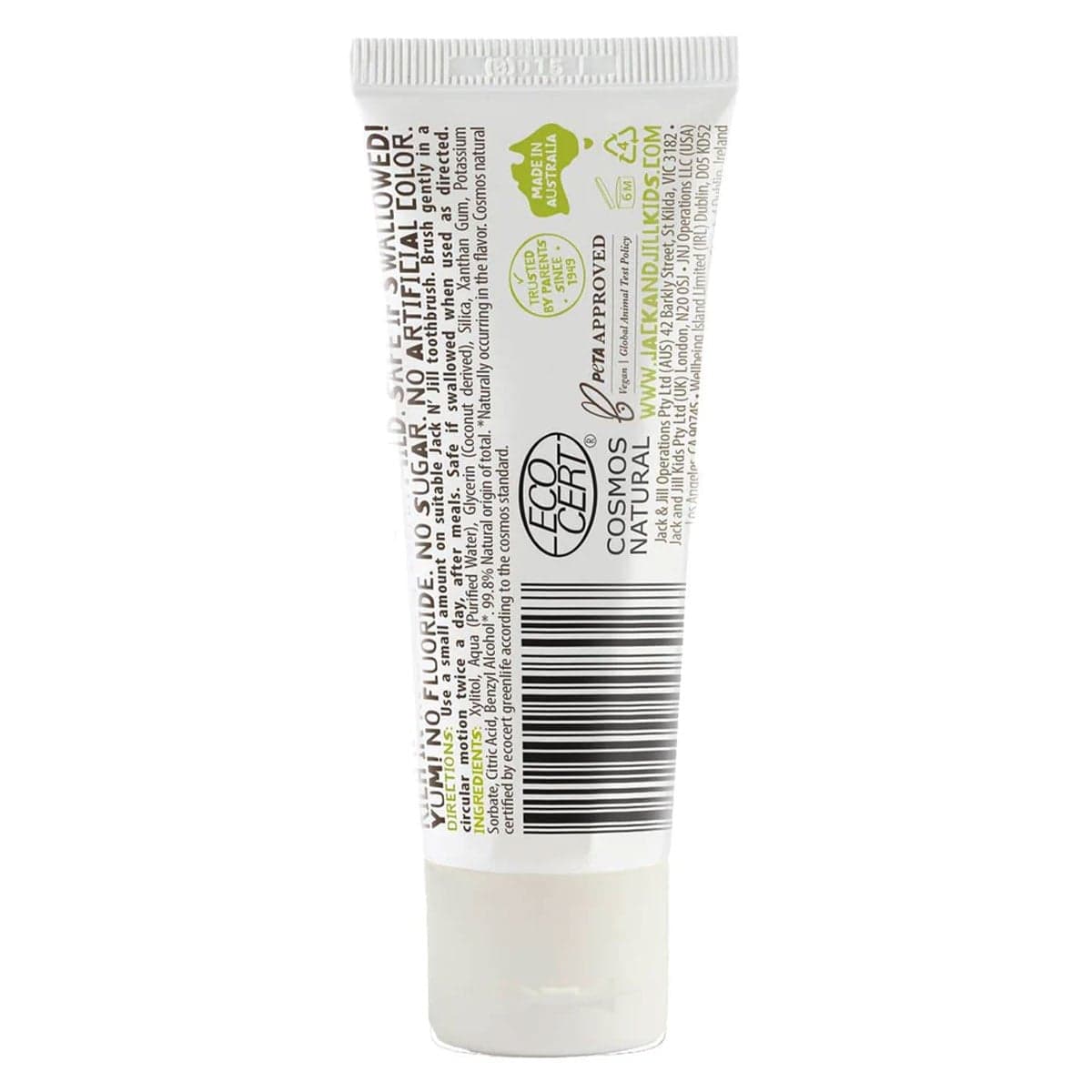 Thumbnail Jack n Jill Childrens Toothpaste Flavour Free 50g