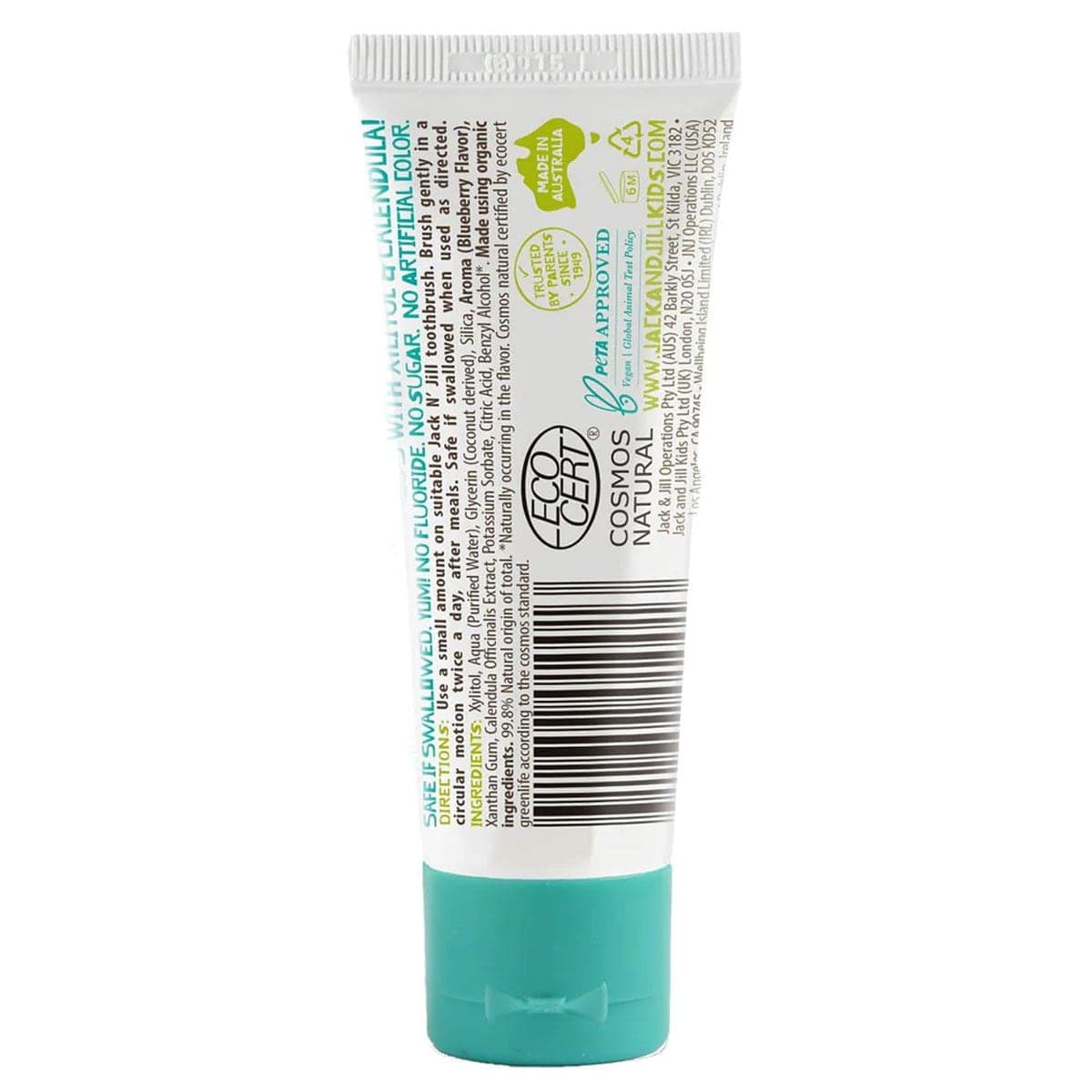 Thumbnail Jack n Jill Childrens Toothpaste Blueberry 50g