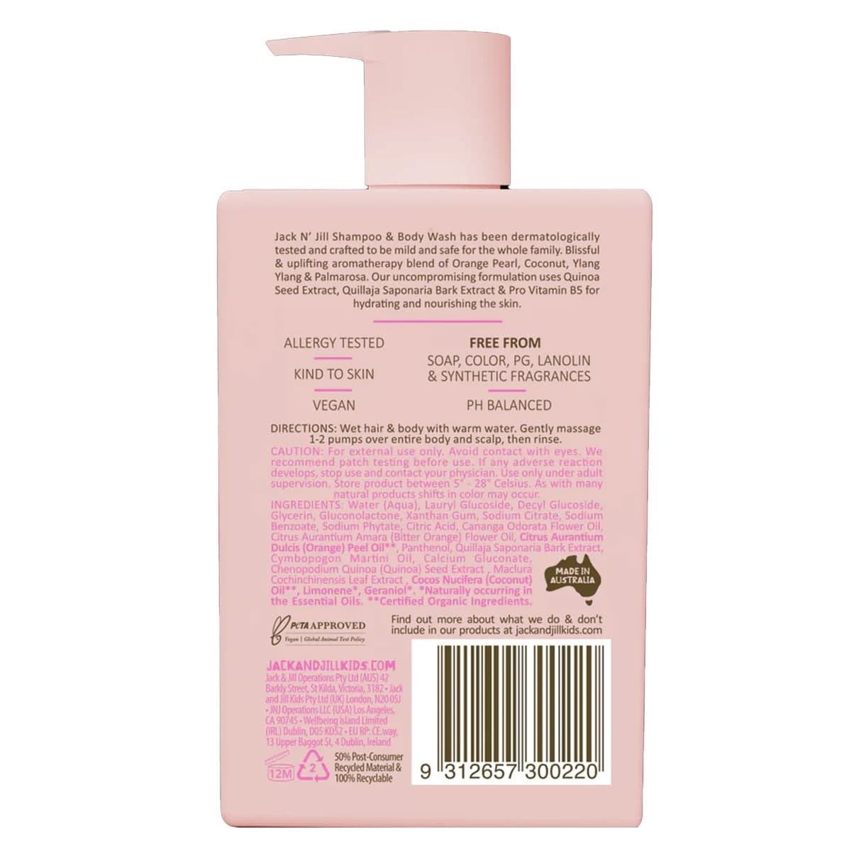 Thumbnail Jack n Jill Shampoo & Body Wash 300ml