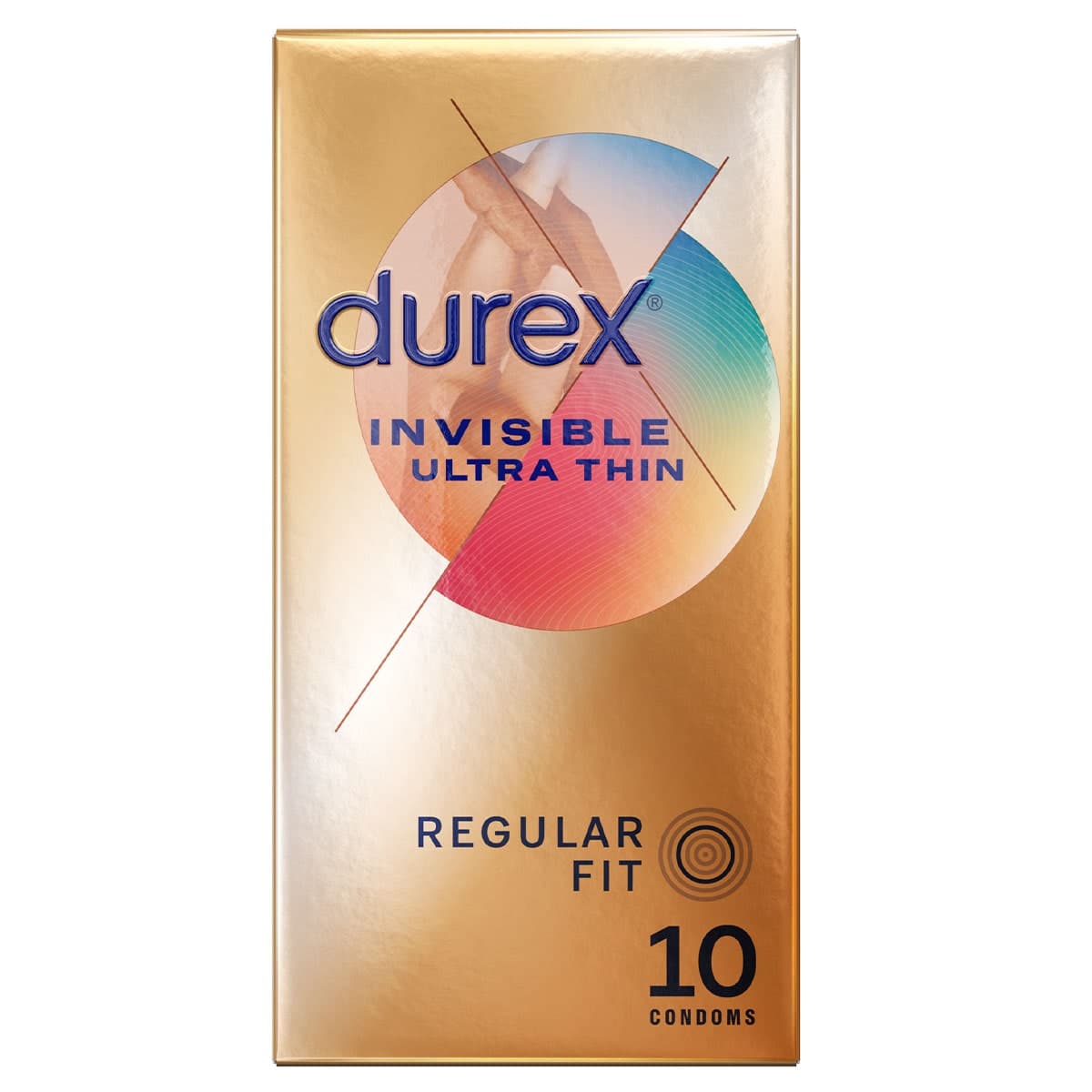 Thumbnail Durex Invisible Ultra Thin Regular Fit Condoms 10 Pack