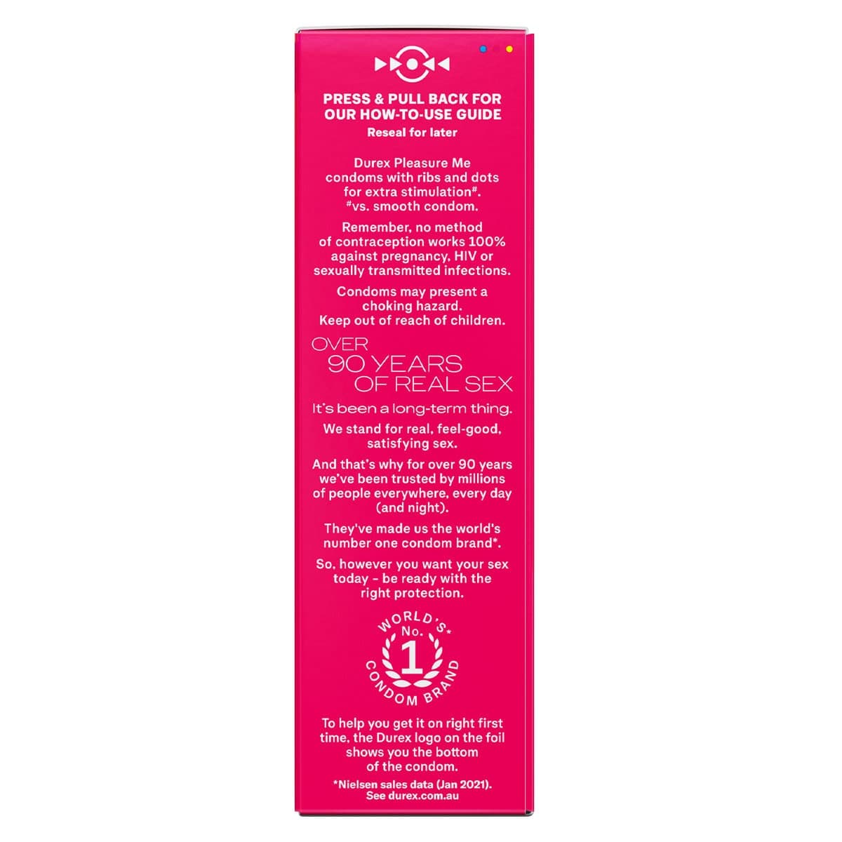 Thumbnail Durex Pleasure Me Regular Fit Condoms 10 + 2 Pack