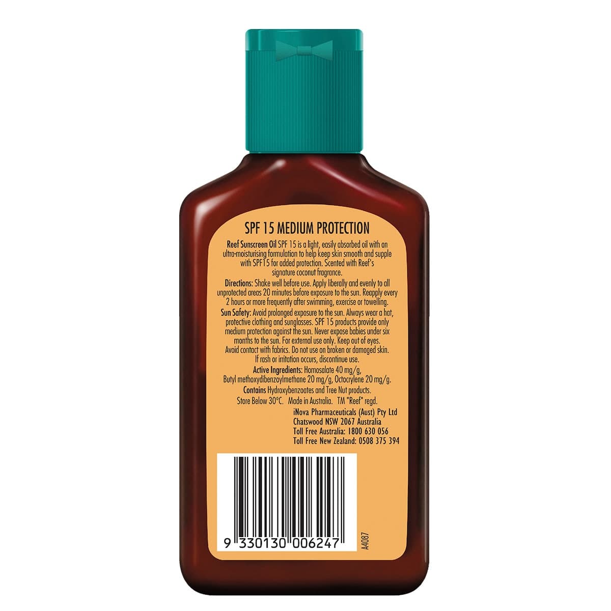 Thumbnail Reef Coconut Sunscreen Oil SPF15 125ml