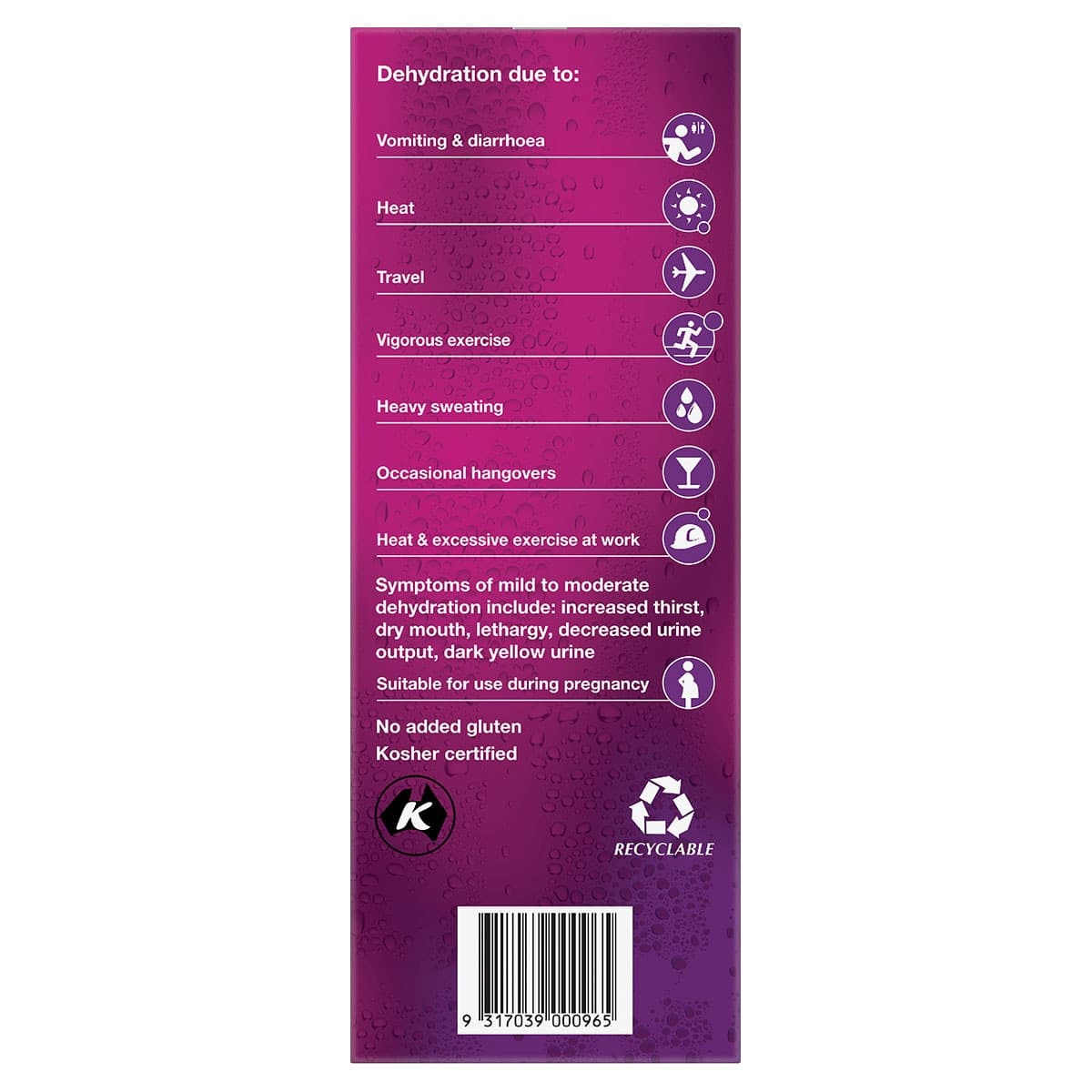 Thumbnail Hydralyte Electrolyte Ice Blocks Apple Blackcurrant 16 Pack